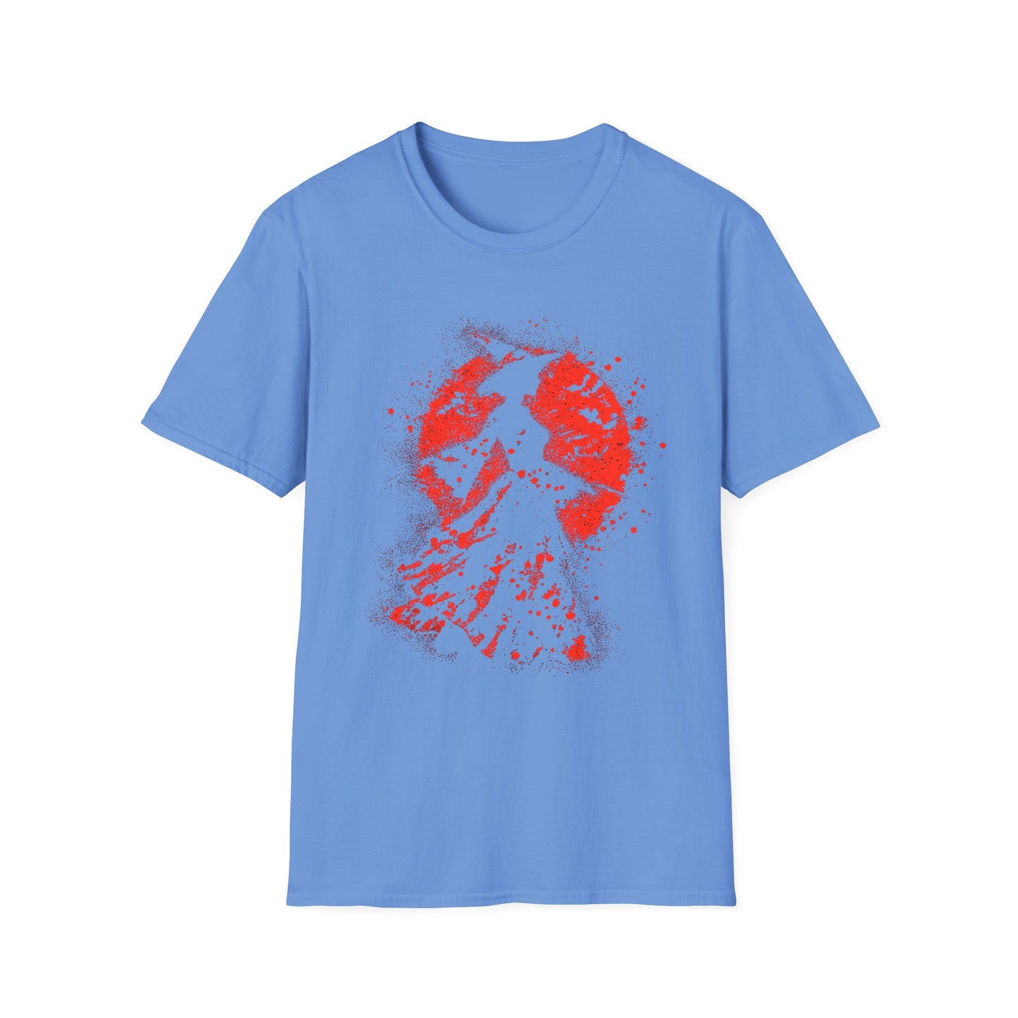 Red Drip Reverie Witch Halloween Head Tee