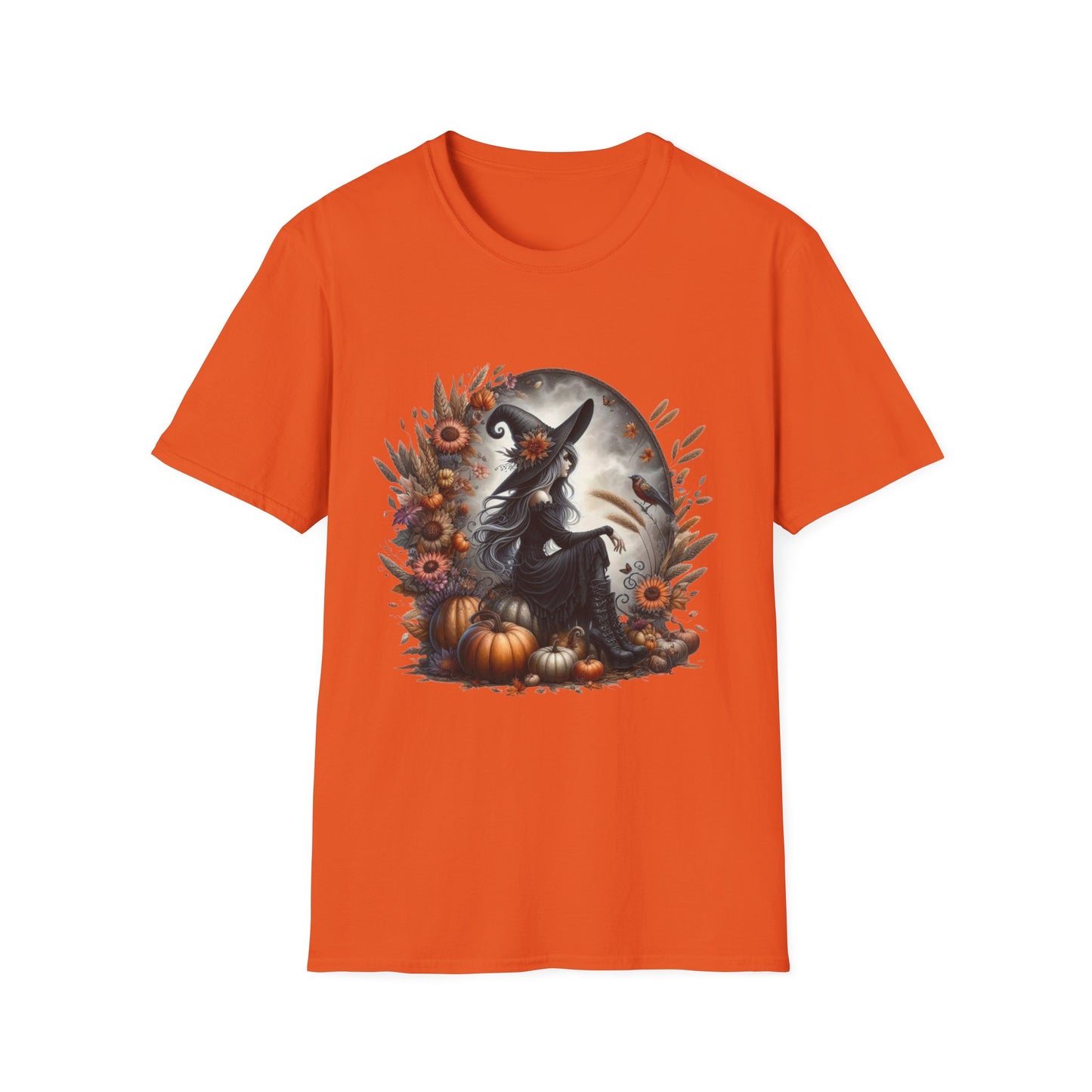 Witching Season Halloween T-Shirt, Enchanting Witch Tee, Witching Grace Costume Shirt, Halloween Party Top, Woman Witch Power