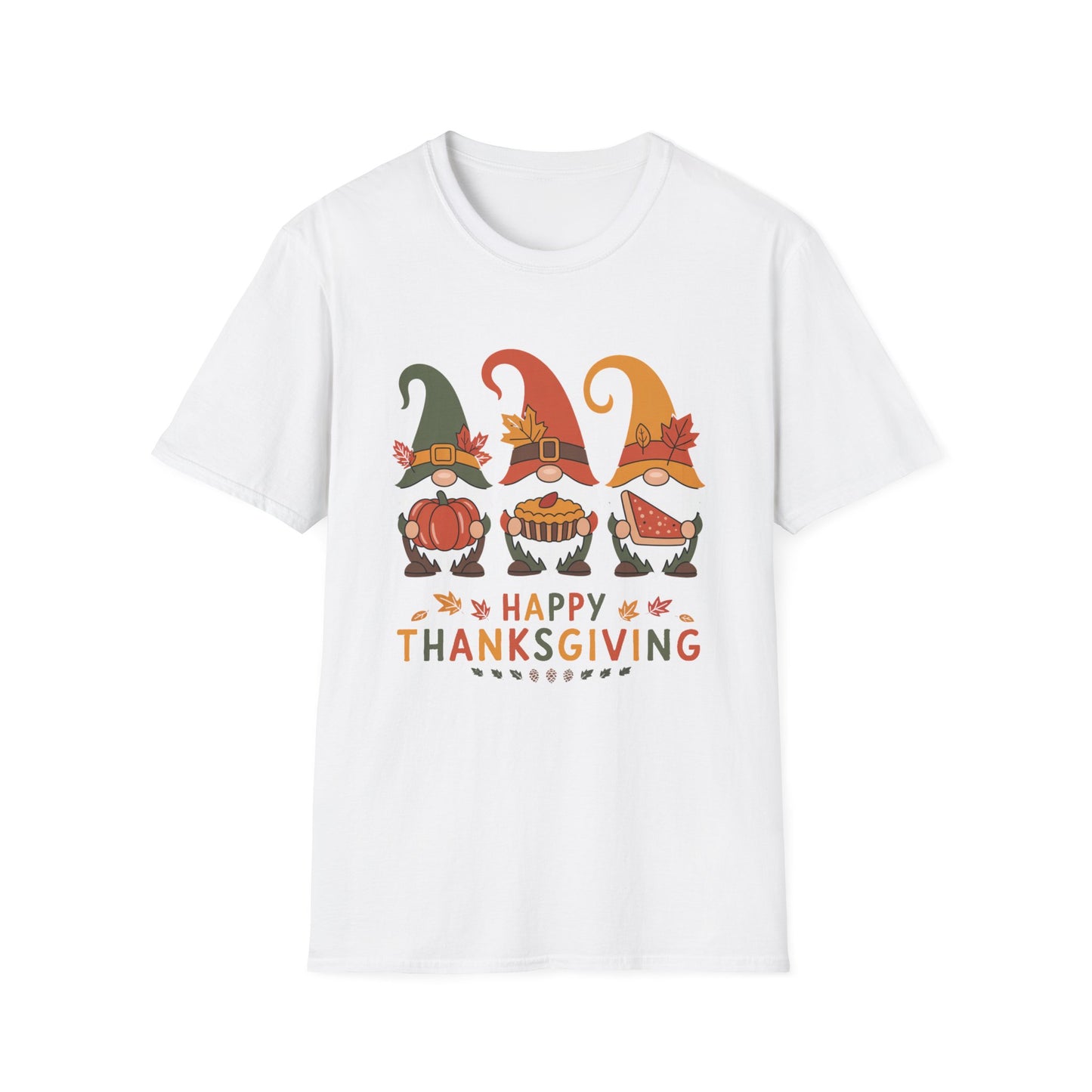 Happy Thanksgiving – Gnome Trio Edition Short Sleeve Tee