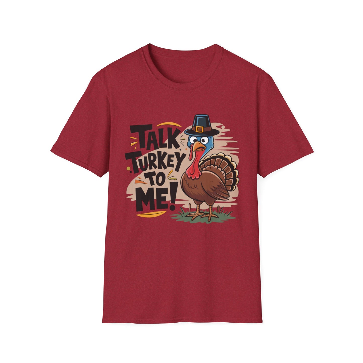 Talk Turkey to Me – Pilgrim Hat Edition Short Sleeve Tee