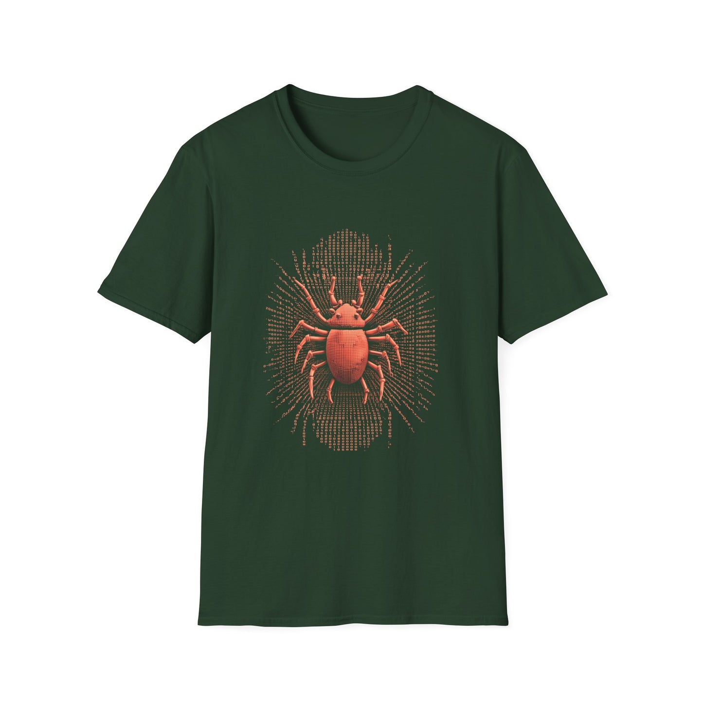 Web of Code – Cyber Spider Binary Design