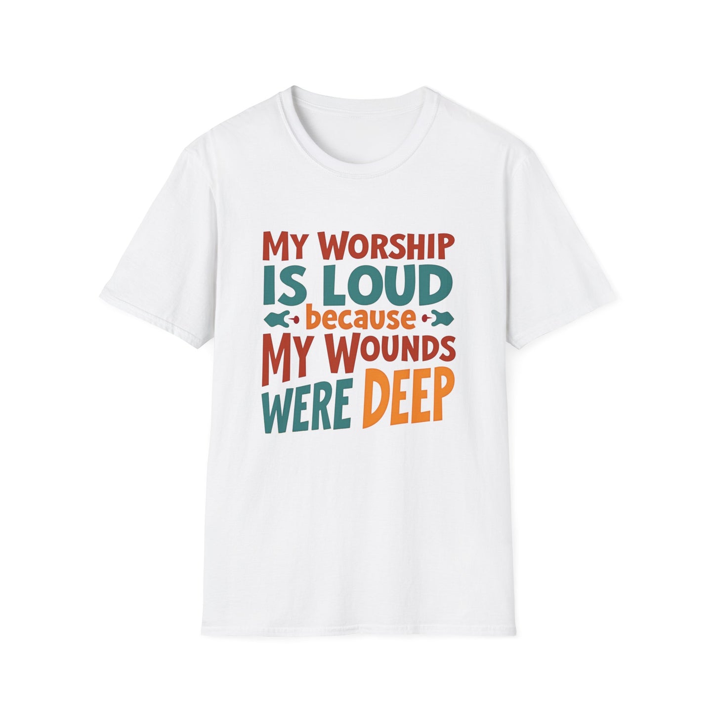 Loud Worship, Deep Wounds Tee – Testimony Edition