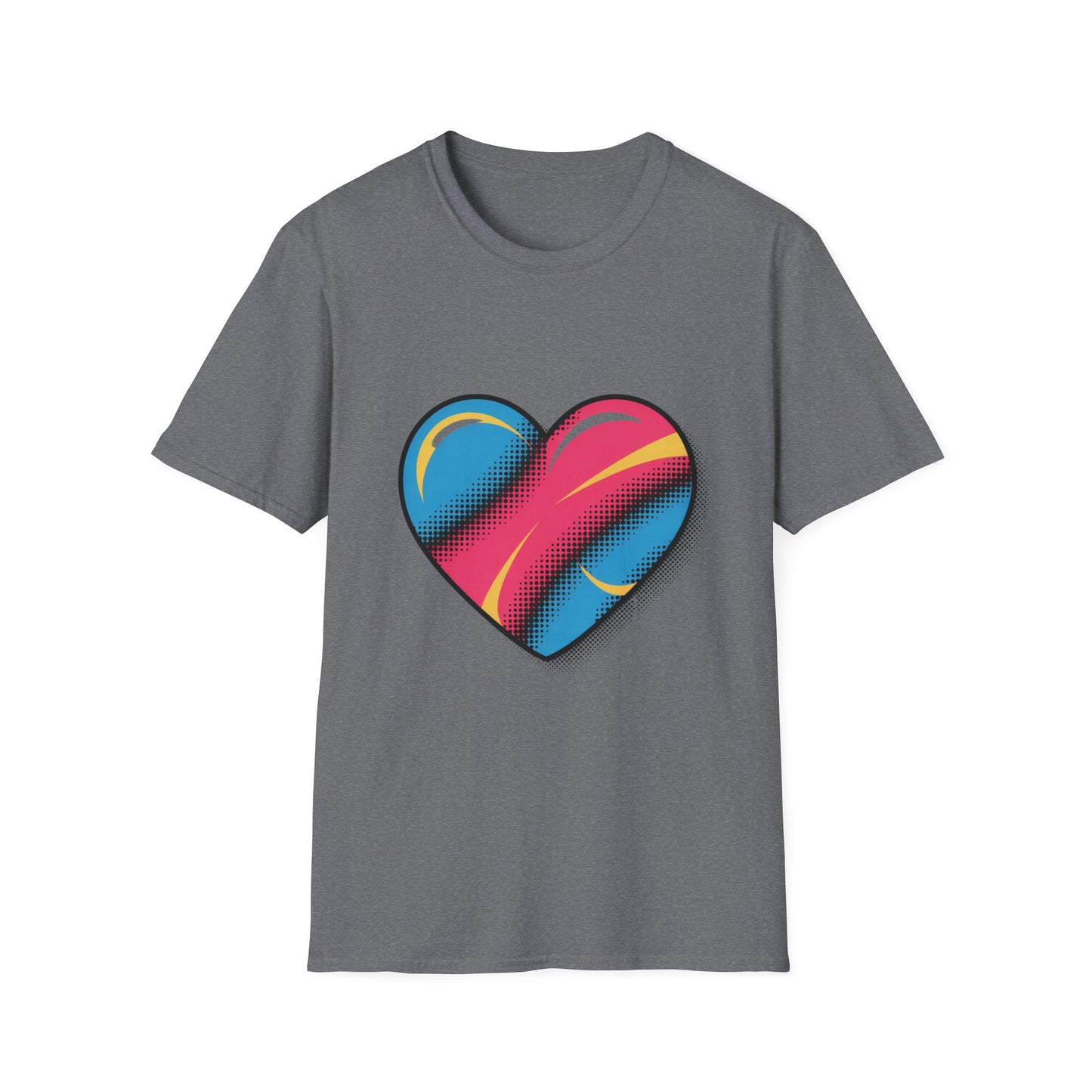 Retro Pulse Heart Graphic Tee