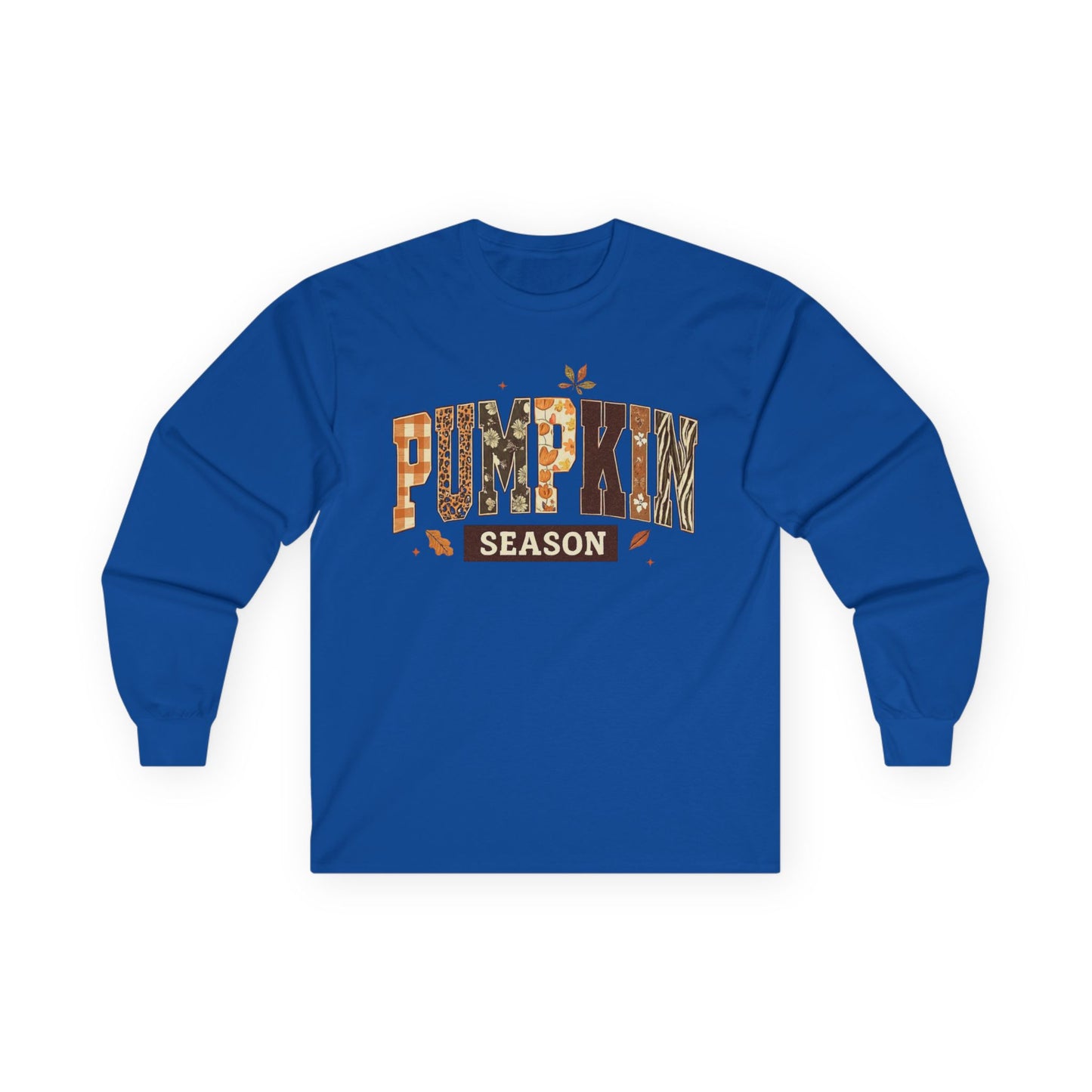 “Pumpkin Season” Long Sleeve Tee – Pattern Parade Edition