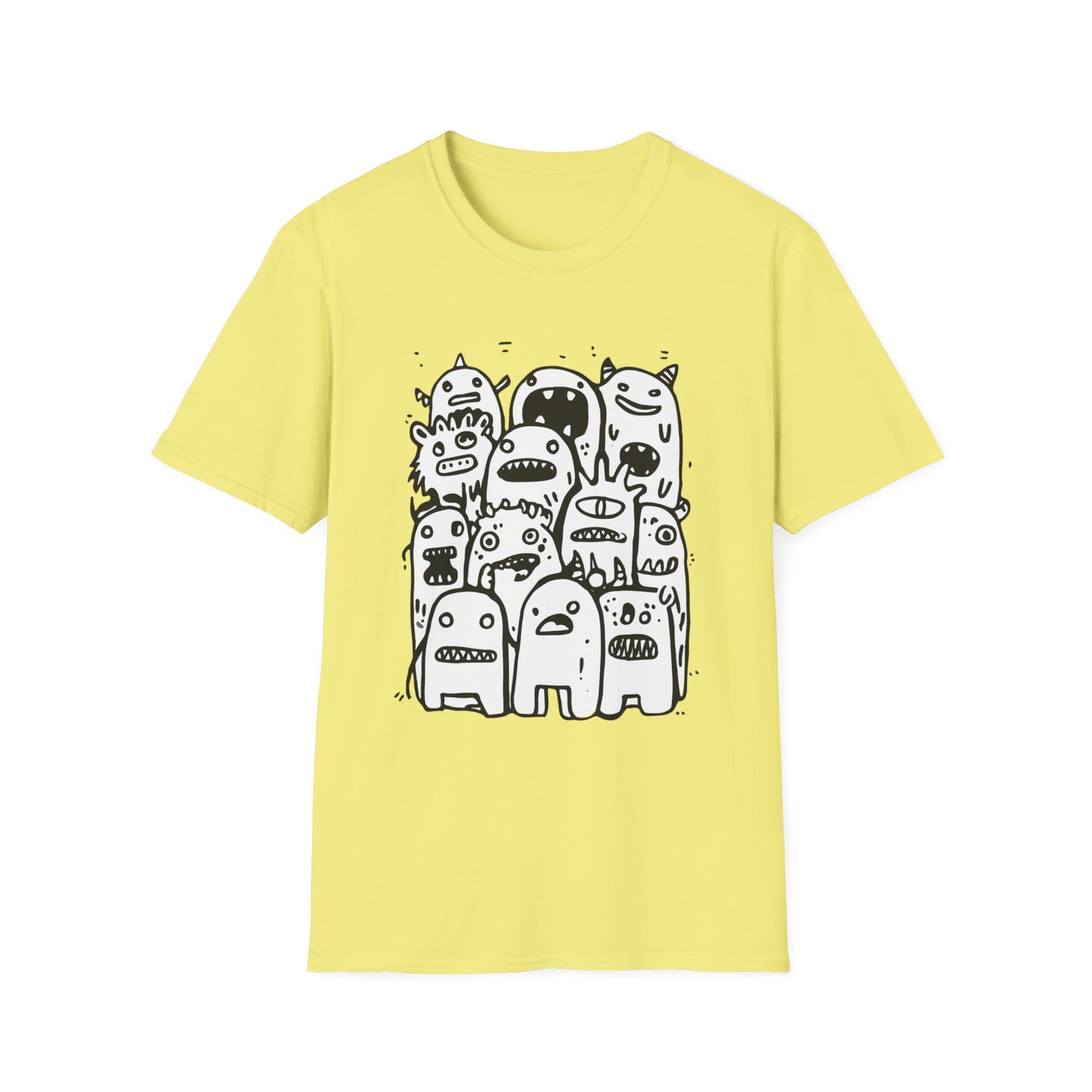 Monster Mash Up Halloween Design Tee