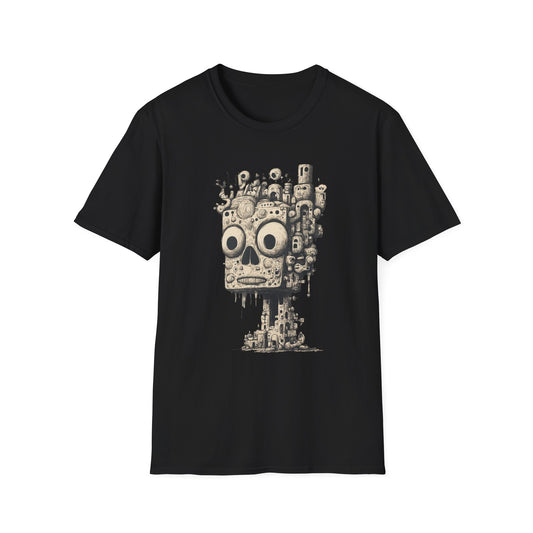 Urban Relic – Surreal Skull City Tee