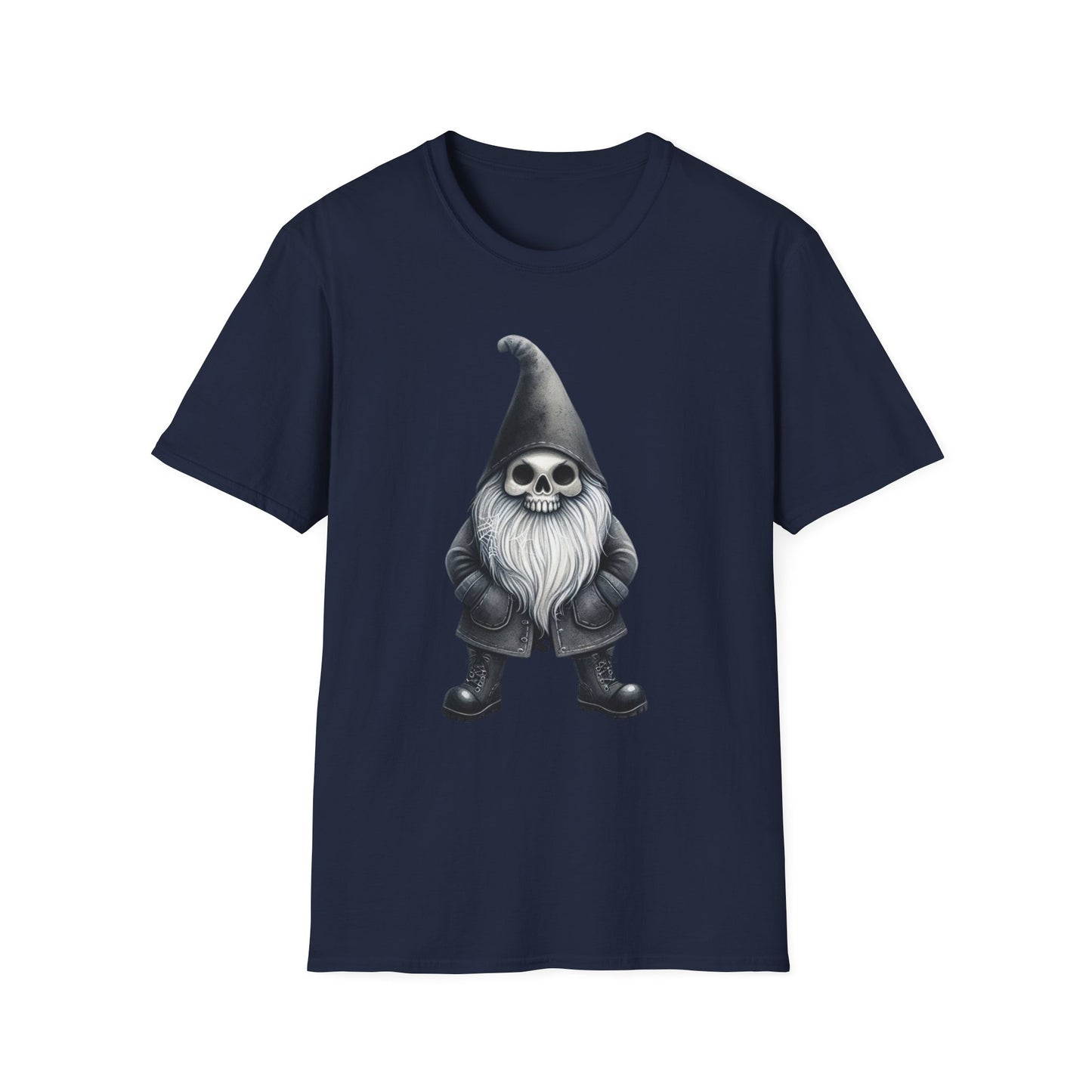 “Grim Gnome” Tee – Cobweb Beard Edition