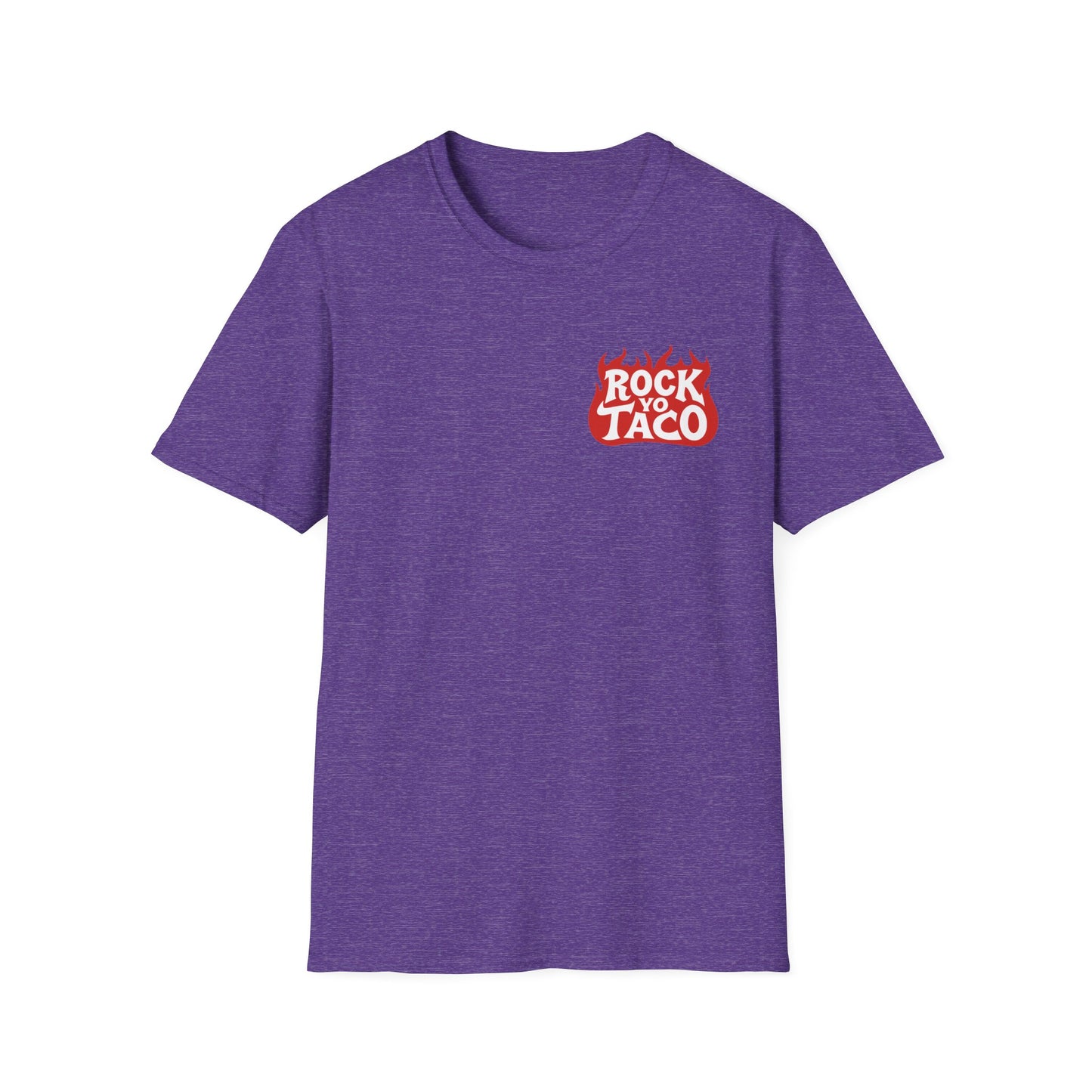 Rock Yo Taco Chest Logo Print Tee