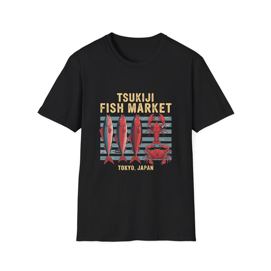 Tsukiji Fish Market Graphic Tee