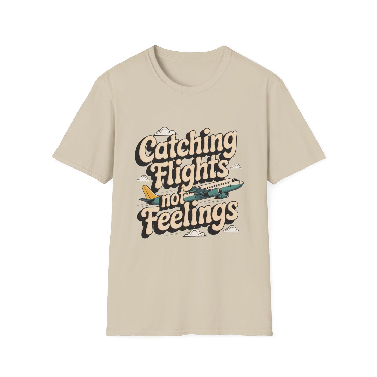 Catching Flights Tee – Jet-Set, Unbothered, and Bold