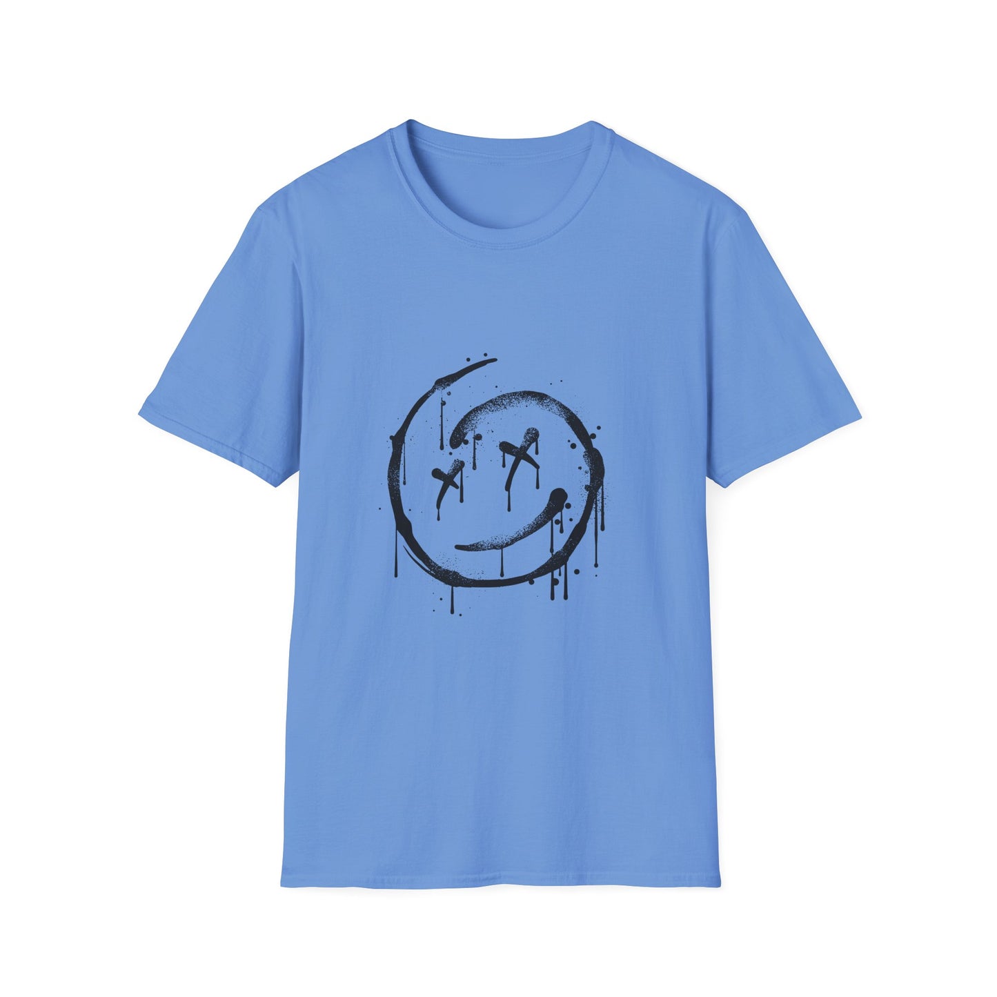 Dripping Smiley Face Graphic Tee