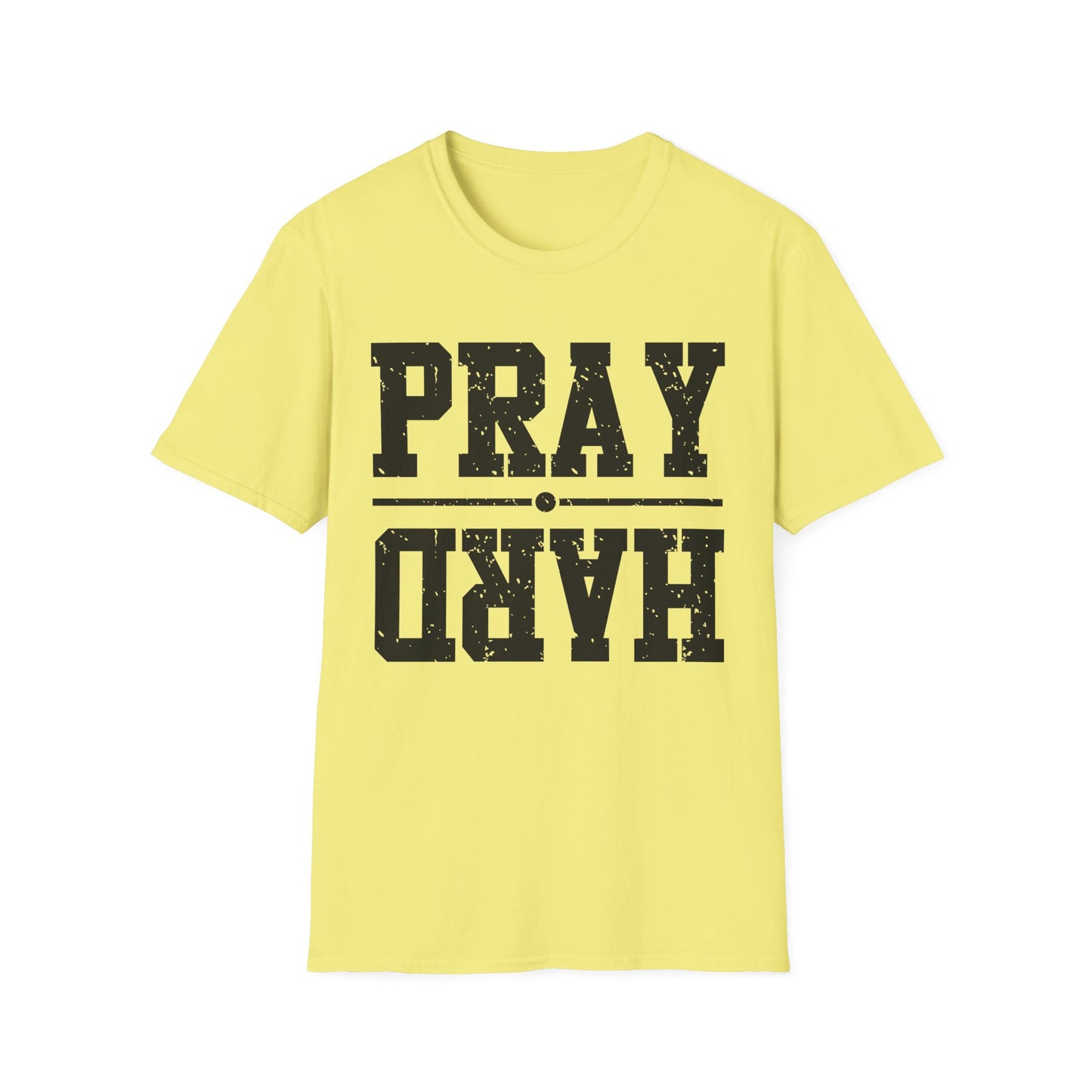 Pray Hard Bold Faith Tee – Power in Every Prayer