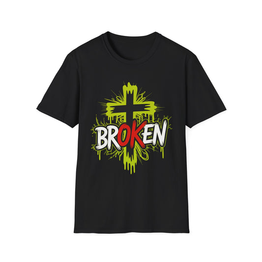 Broken, but OK. Faith-Inspired Tee