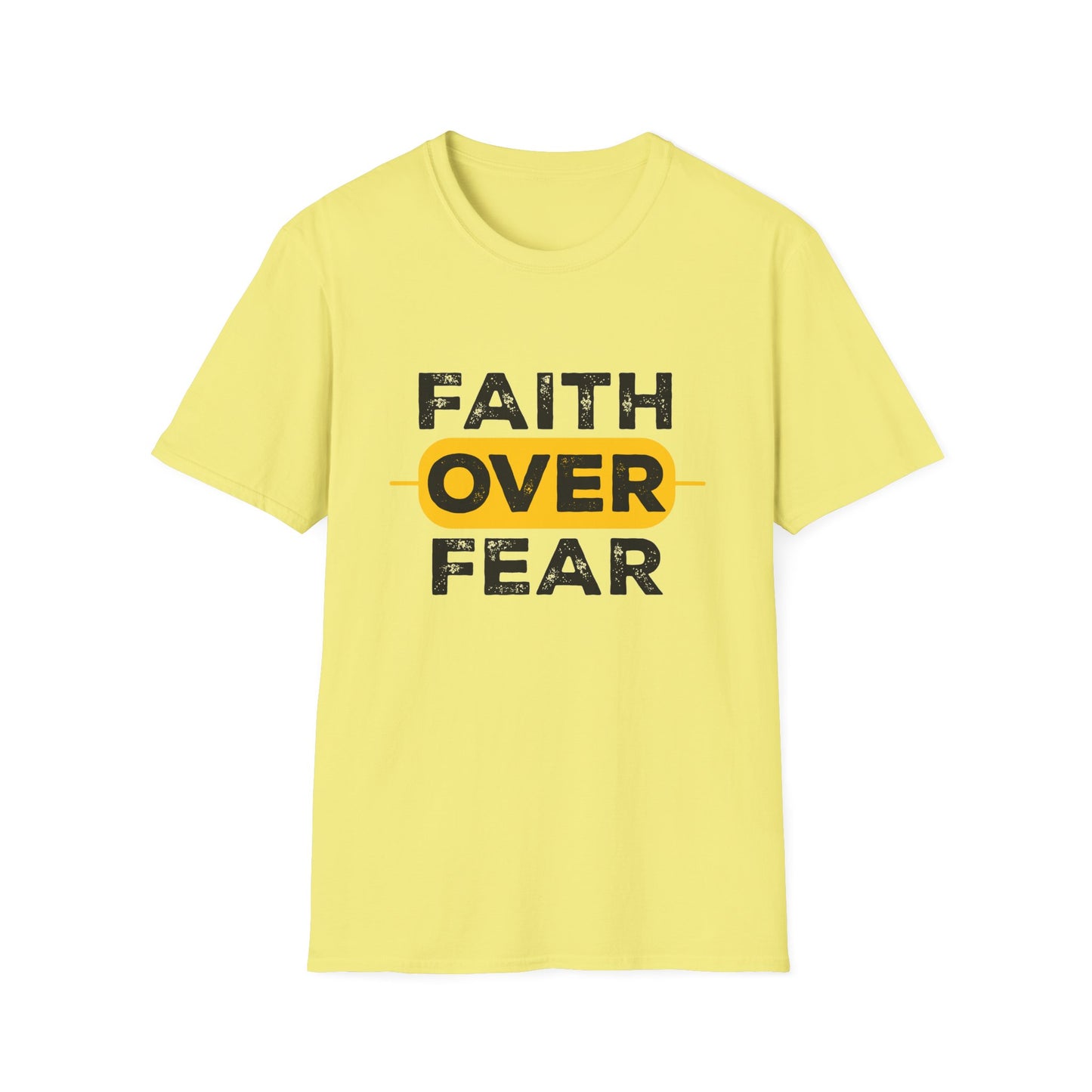 Faith Over Fear Tee – Bold Contrast Edition