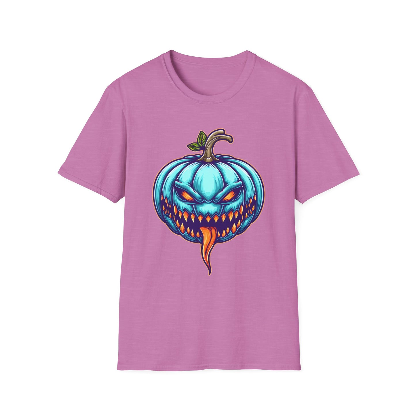 Tongue Twister Mutant Pumpkin Halloween Head Tee