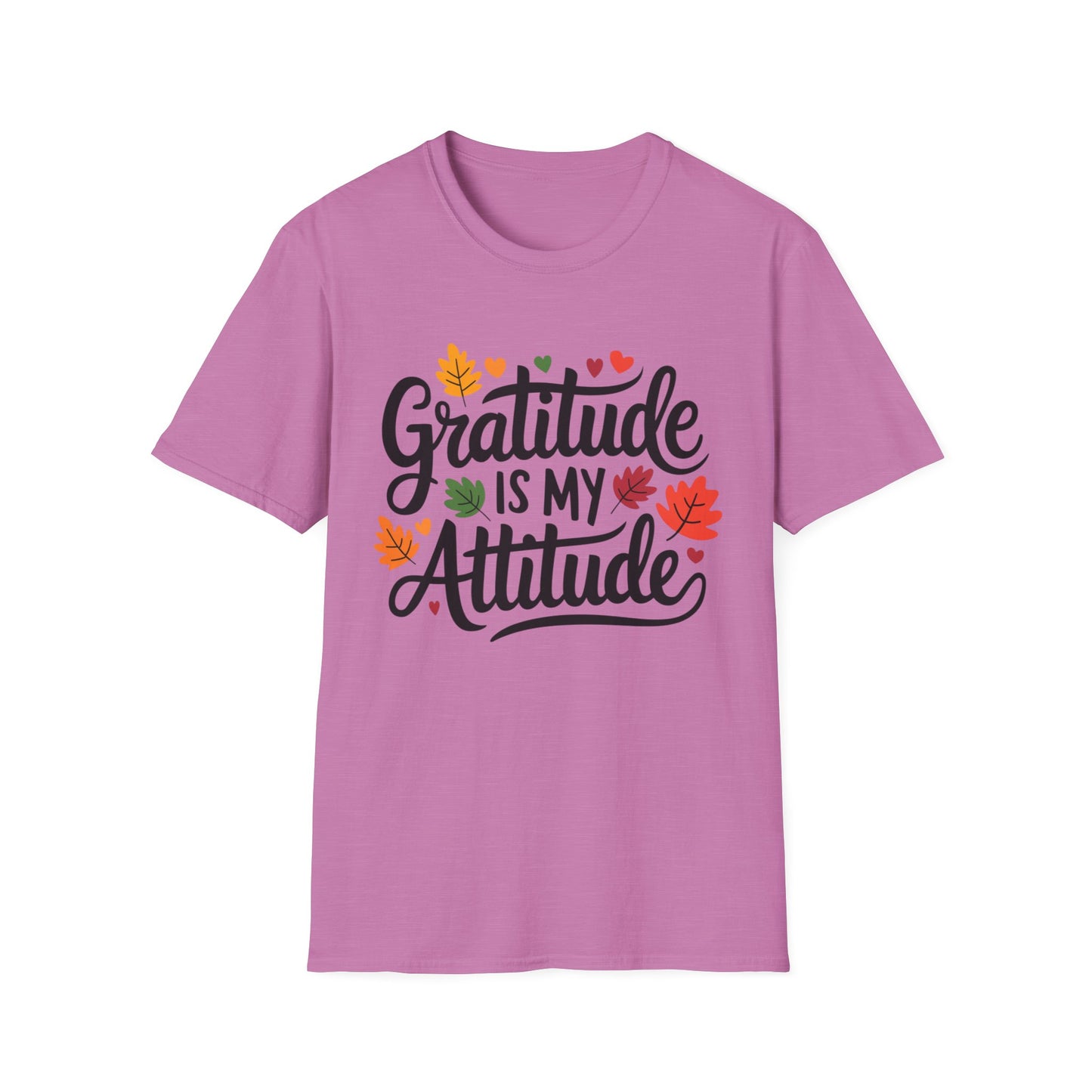 Gratitude Is My Attitude – Autumn Heart Edition Short Sleeve Tee