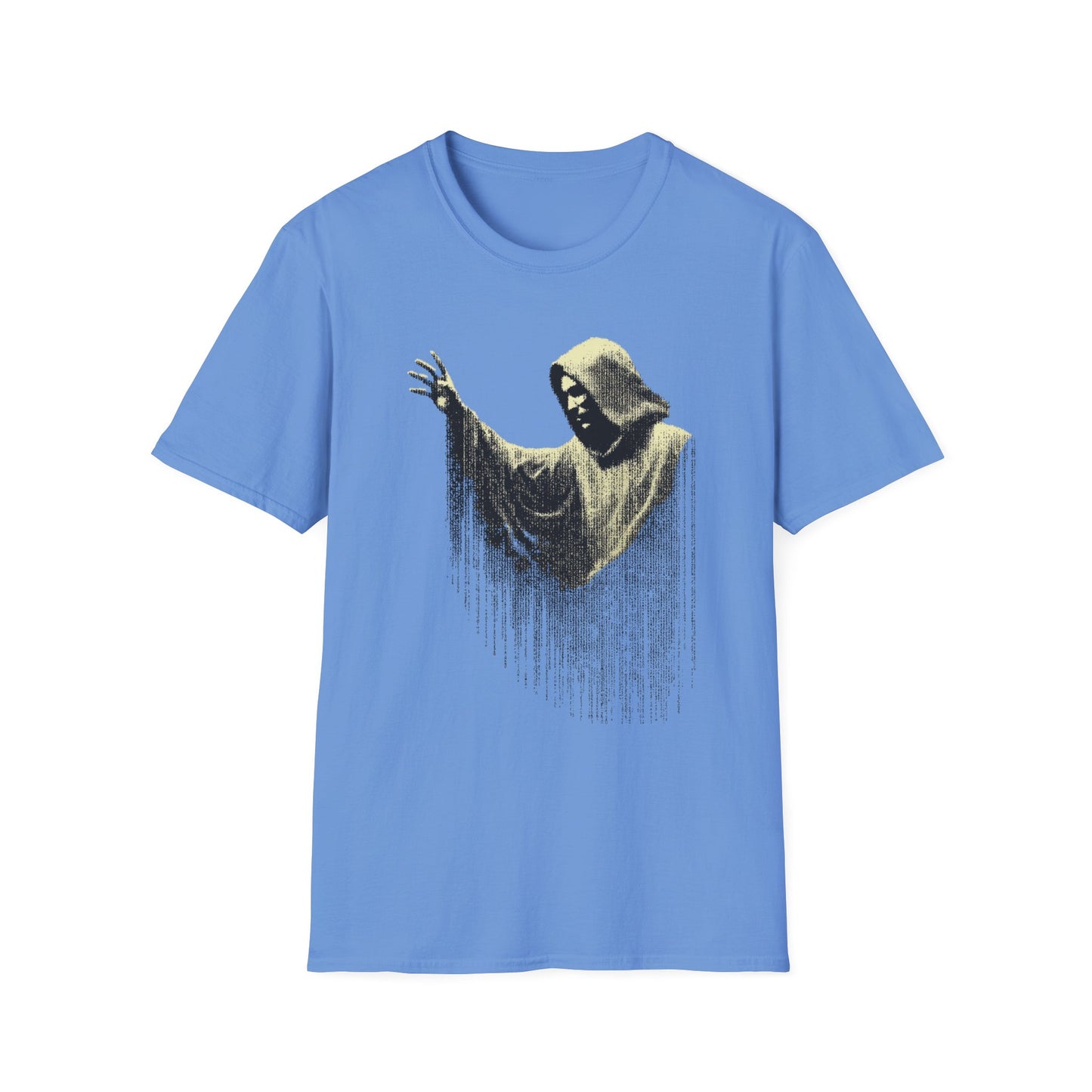 Codewalker – Hooded Figure in Digital Stream