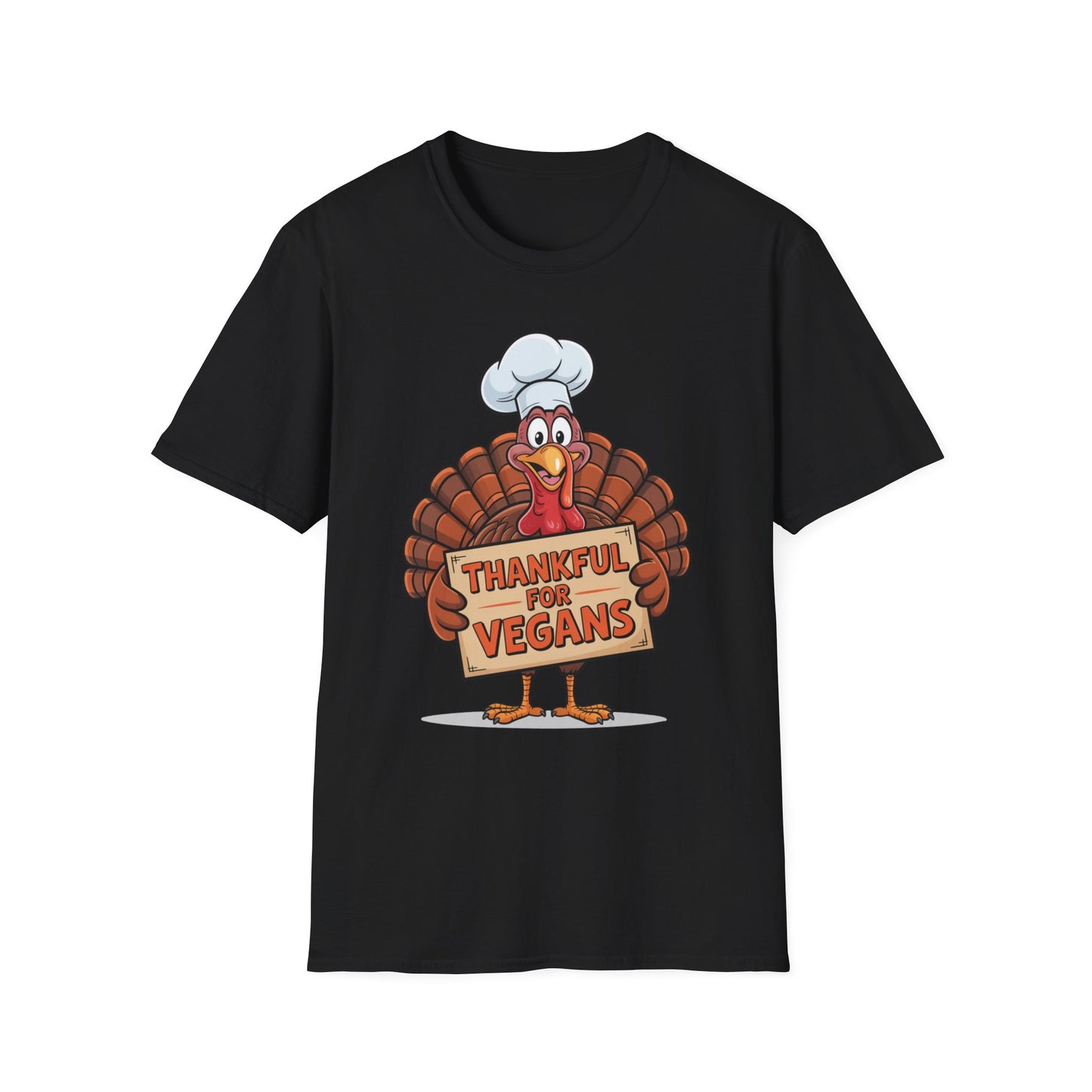 Thankful for Vegans Short Sleeve Tee