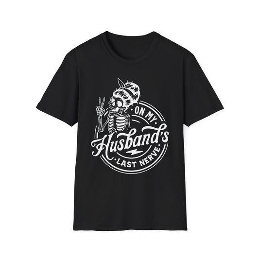 On My Husbands Last Nerve Graphic Tee
