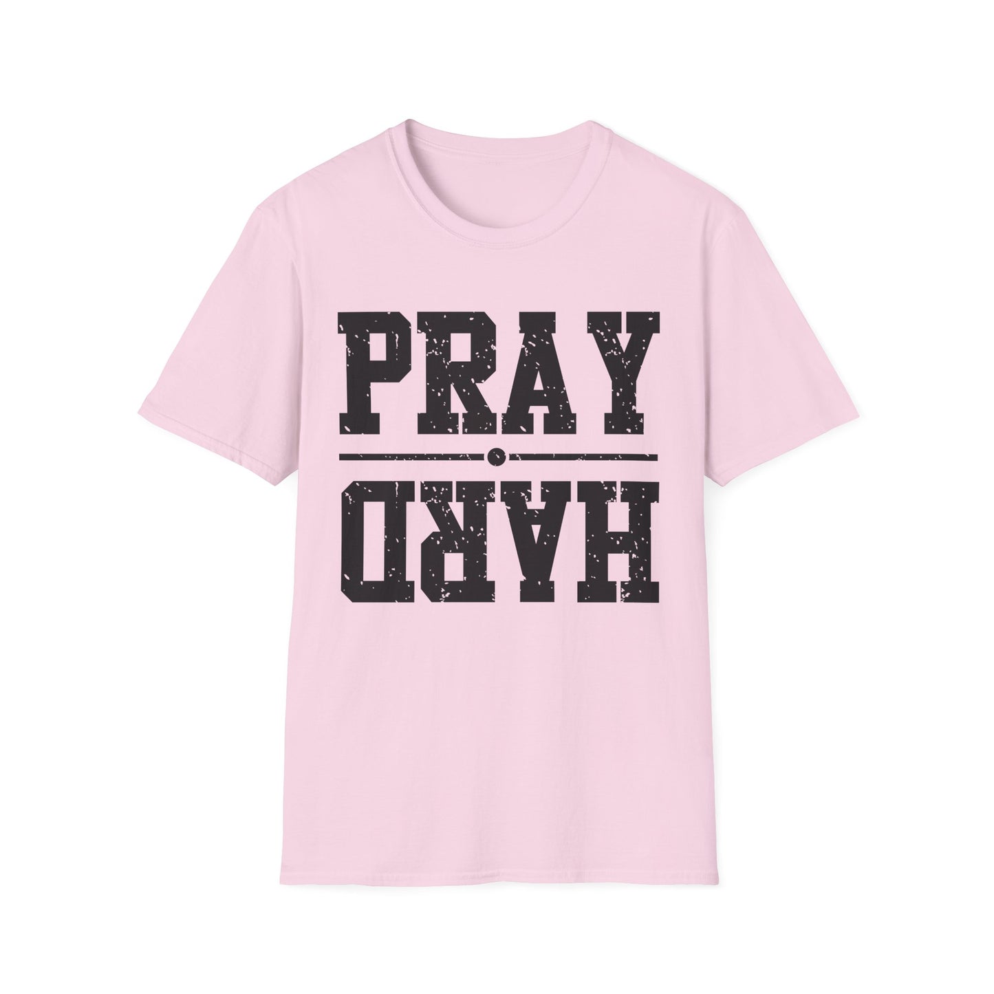 Pray Hard Bold Faith Tee – Power in Every Prayer