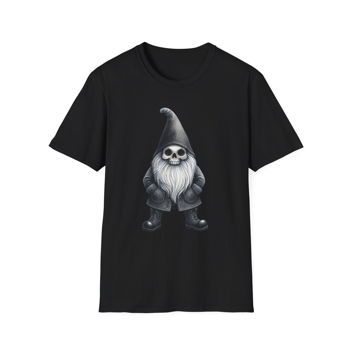 “Grim Gnome” Tee – Cobweb Beard Edition