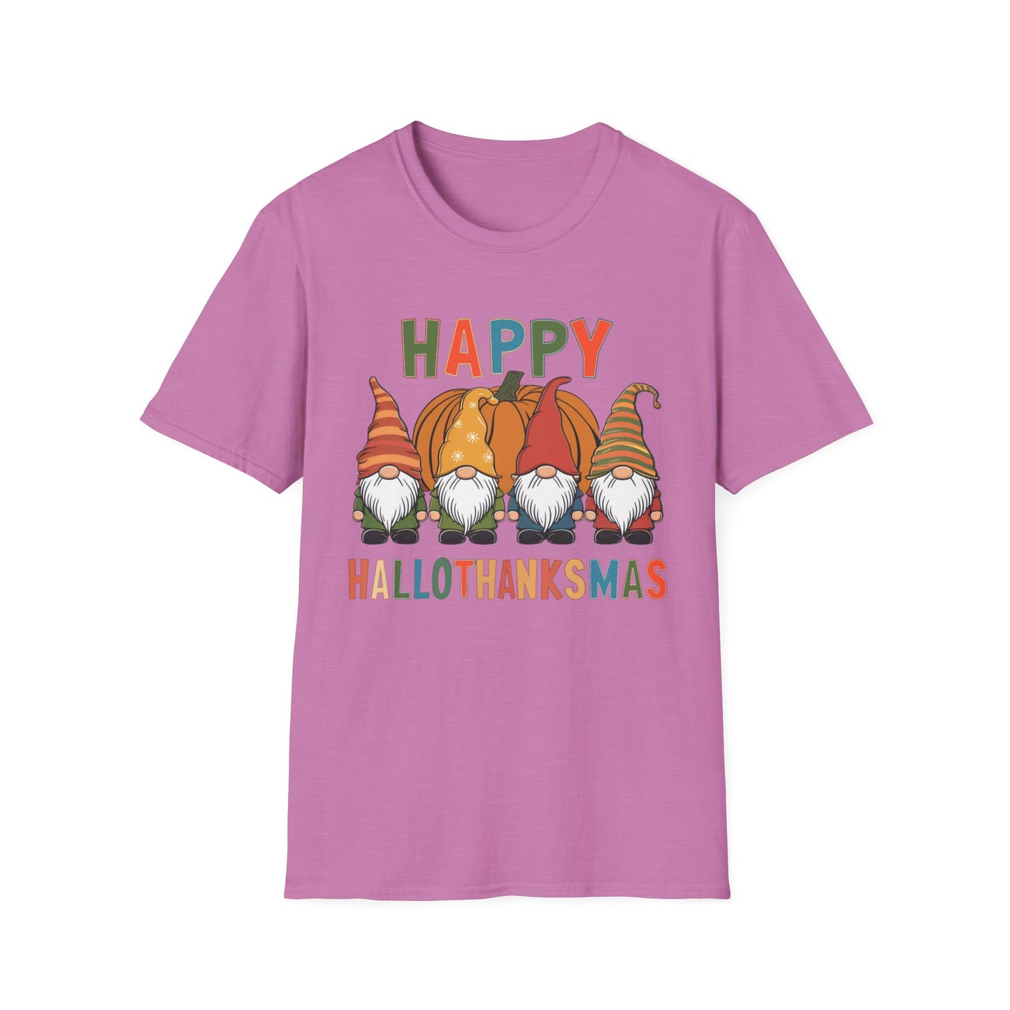 Happy HalloThanksMas – Gnome Squad Edition Short Sleeve Tee