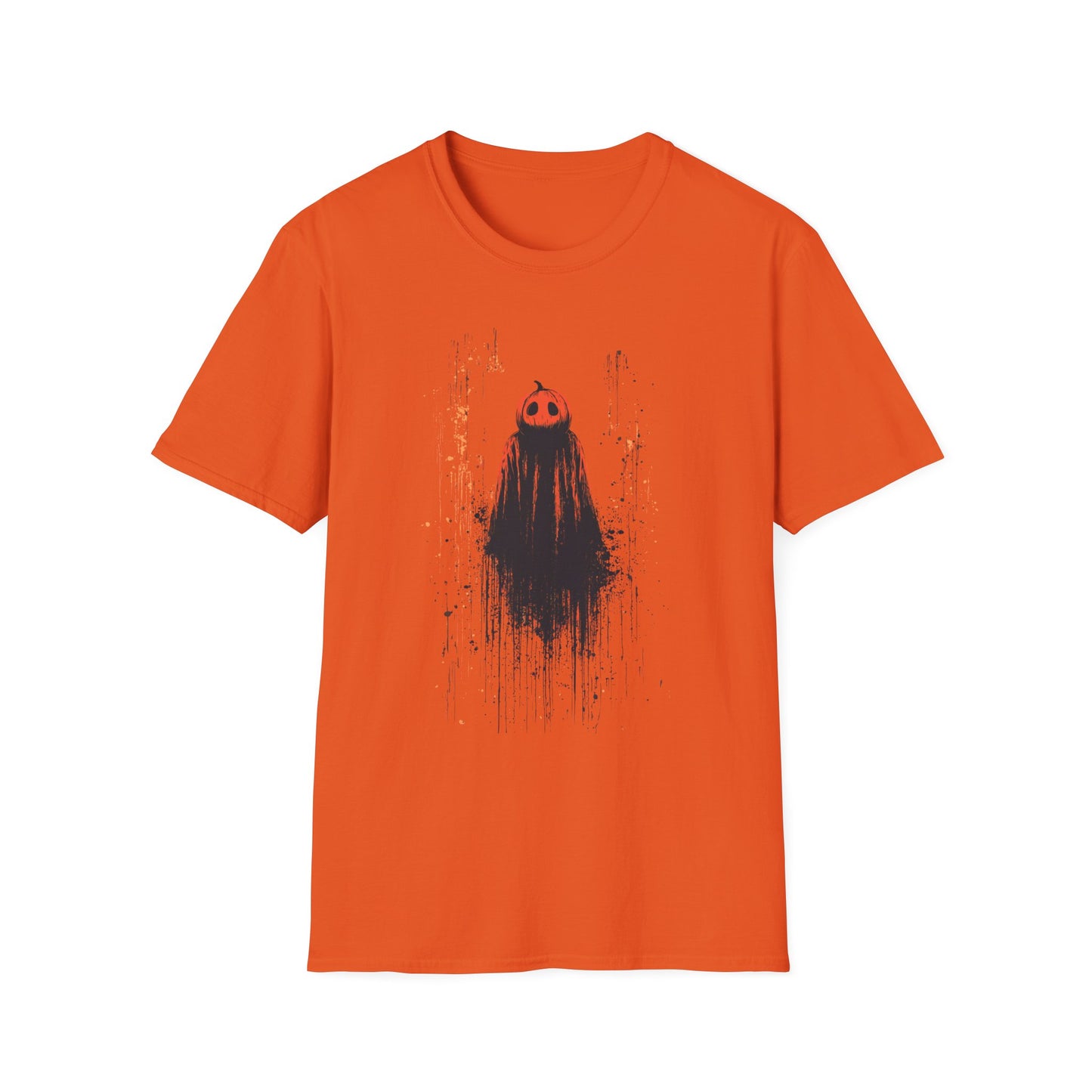 Ghoul Guard Halloween Pumpkin Head Tee