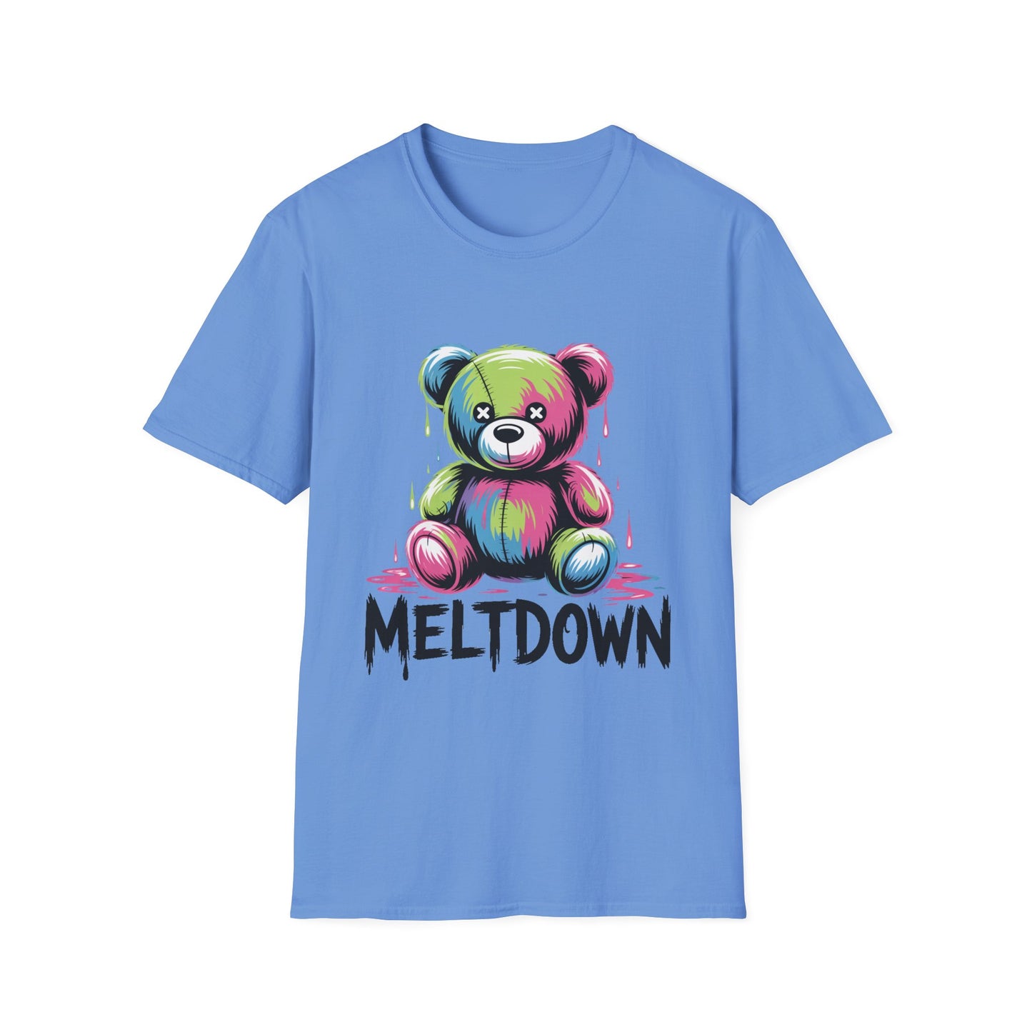 Meltdown Teddy Bear Graphic Tee