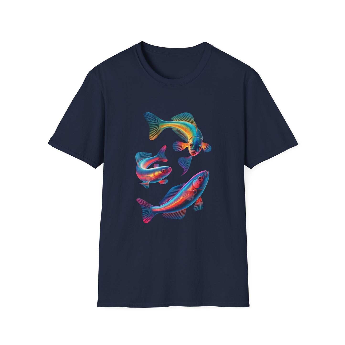 Neon Current Trio Fish Graphic Tee