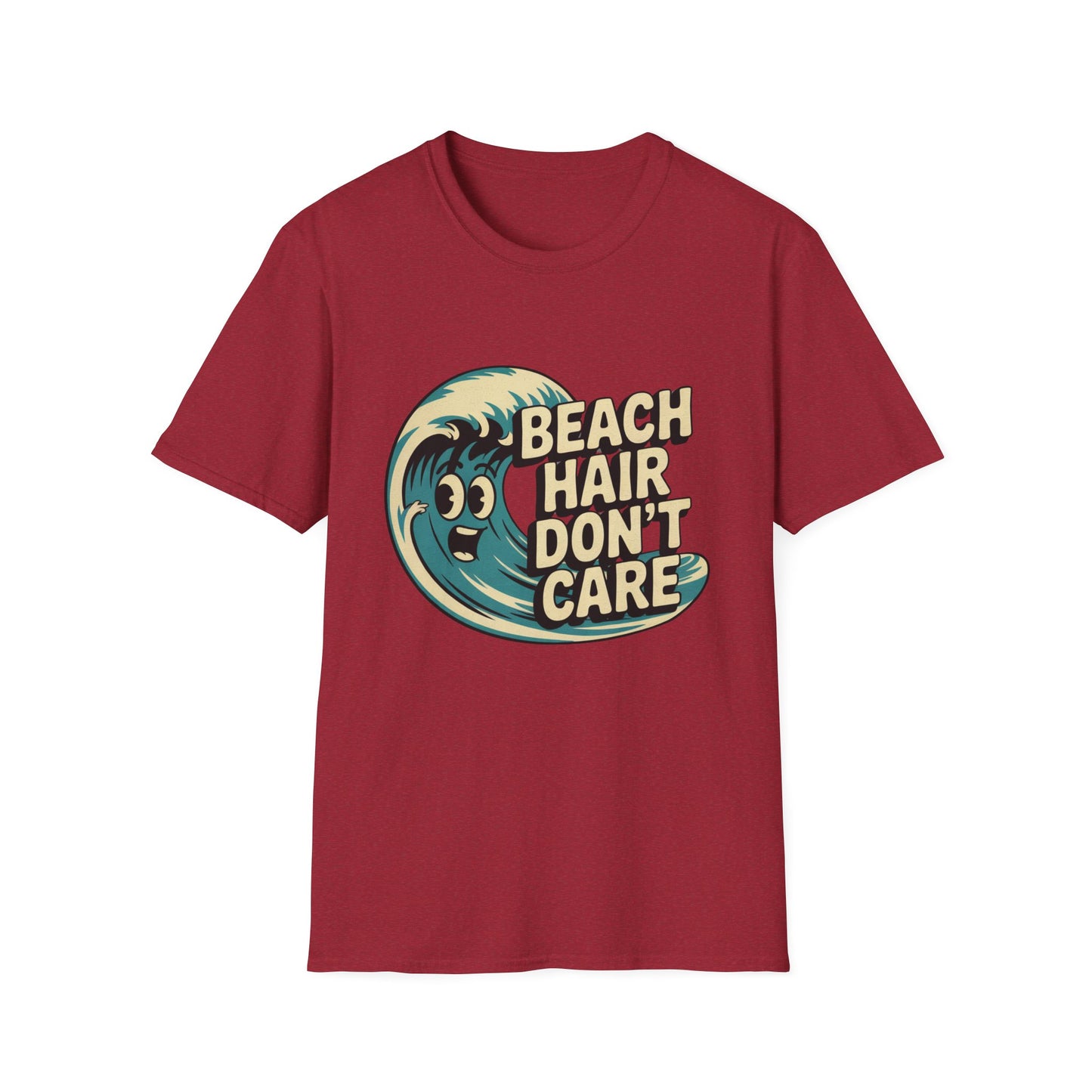 Beach Hair Tee – Messy, Majestic, and Totally Unbothered
