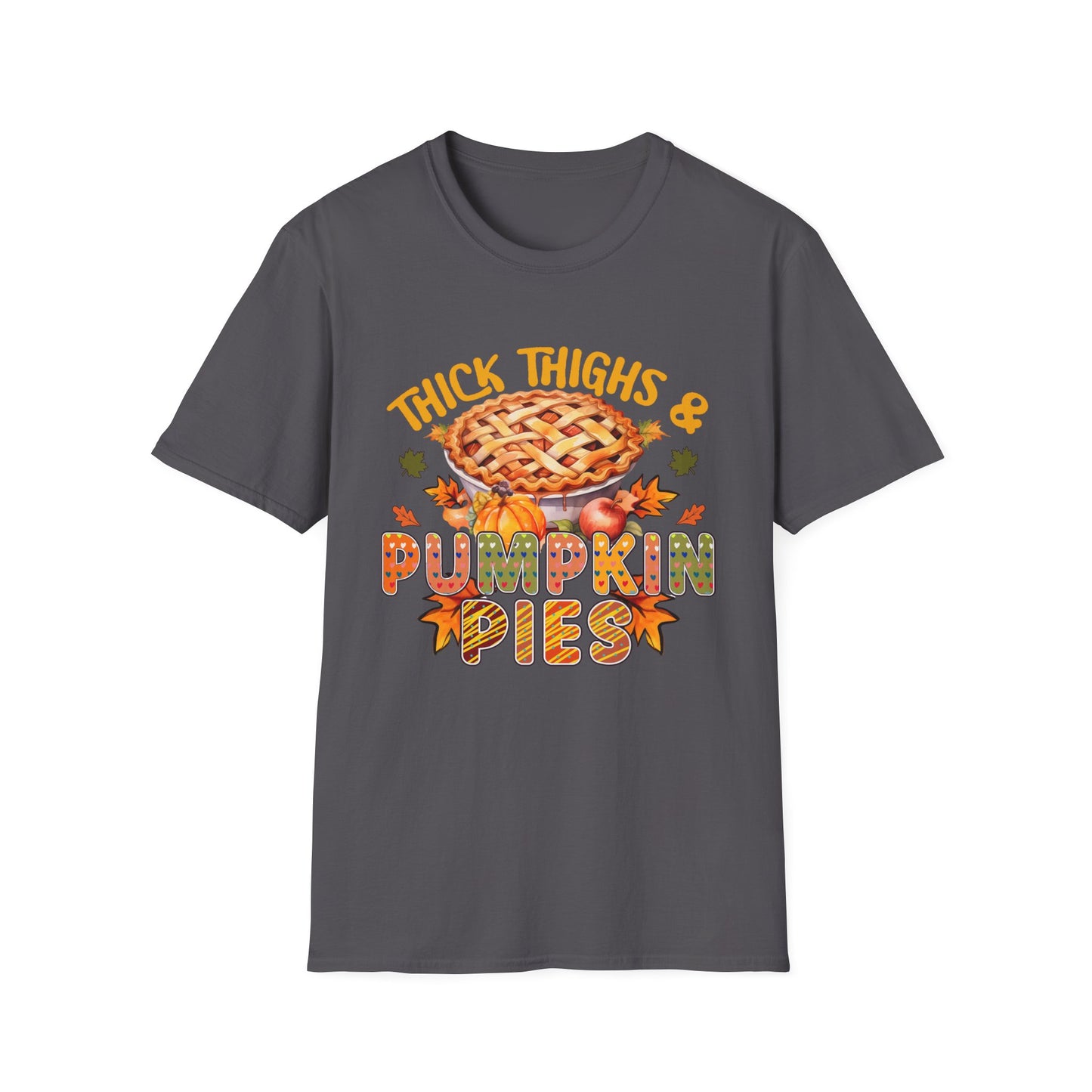 Thick Thighs & Pumpkin Pies – Fall Flavor Edition Short Sleeve Tee