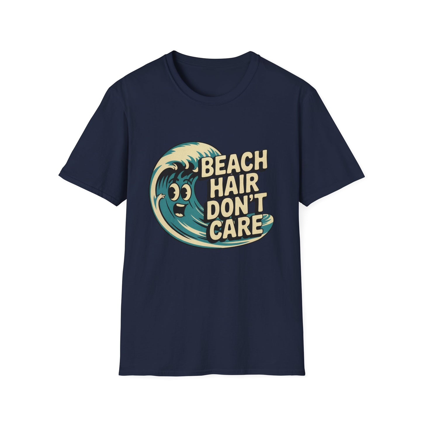 Beach Hair Tee – Messy, Majestic, and Totally Unbothered