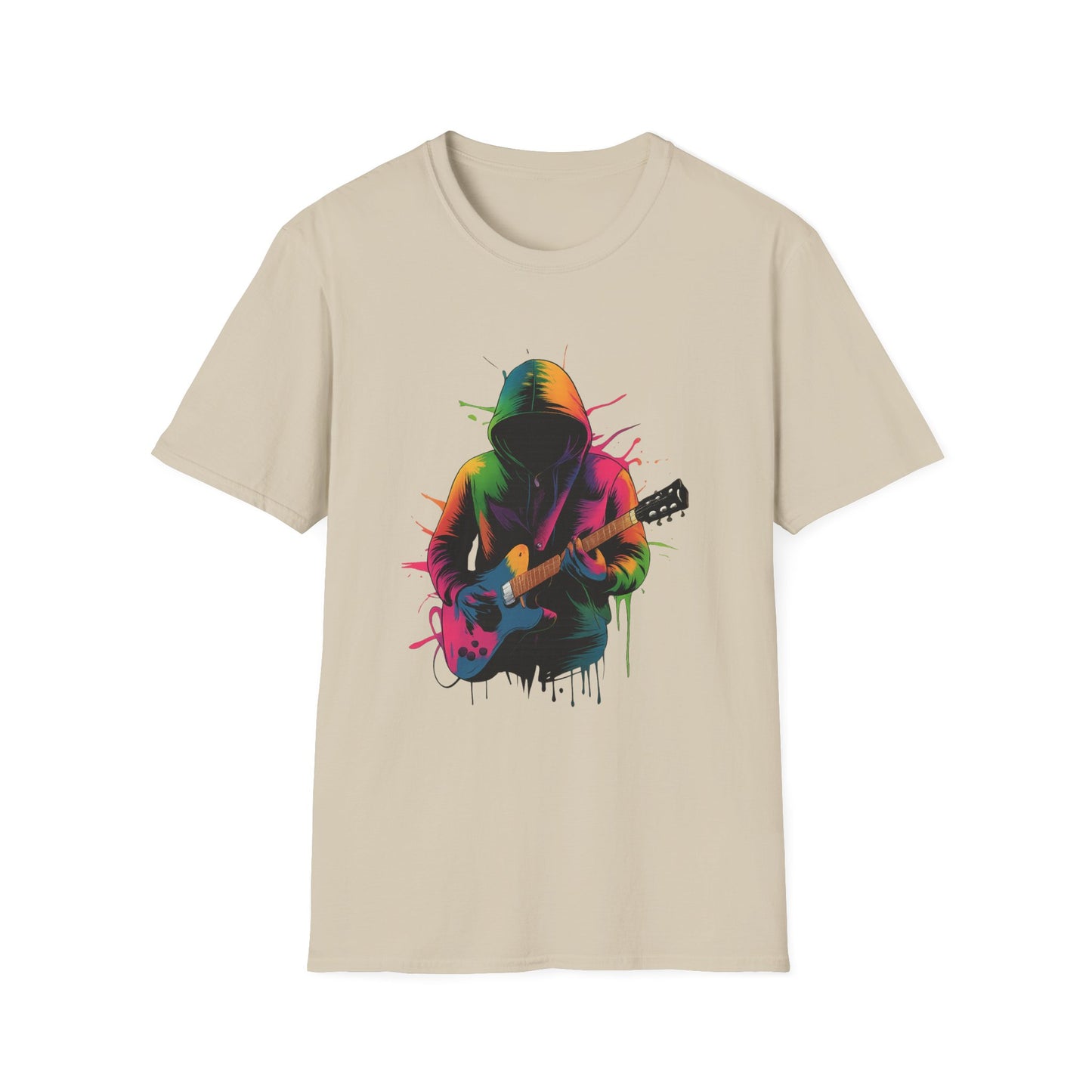 Neon Guitarist T-Shirt