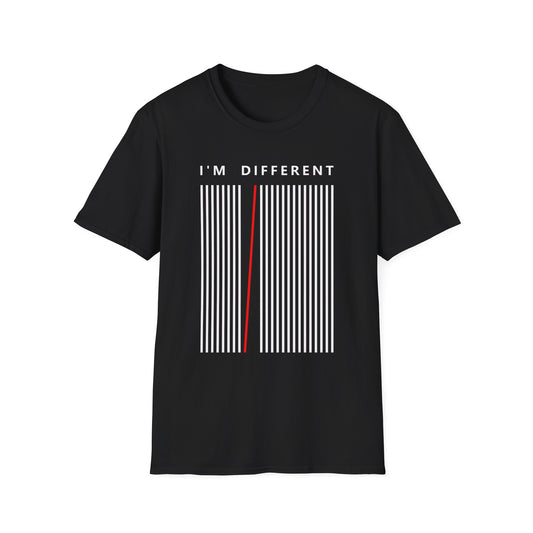 I'm Different - Barcode Identity Graphic Tee