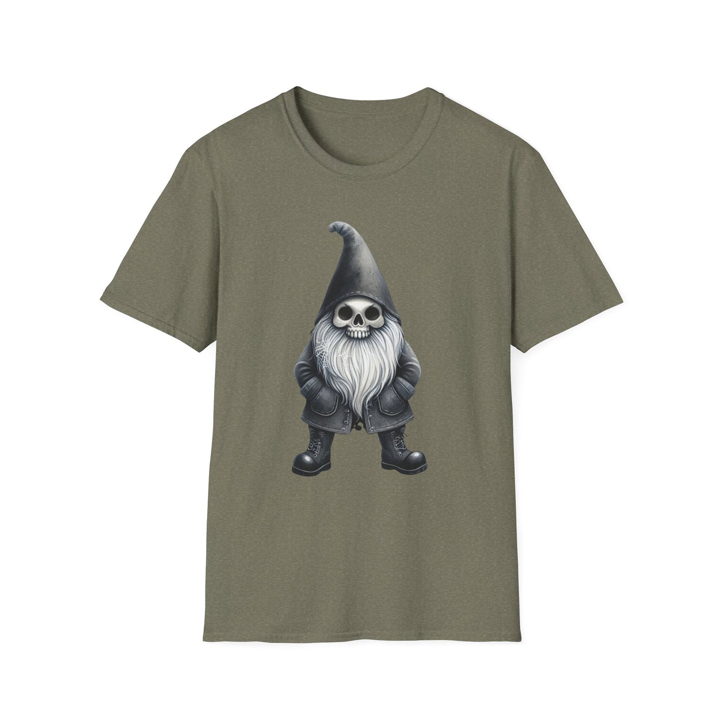“Grim Gnome” Tee – Cobweb Beard Edition