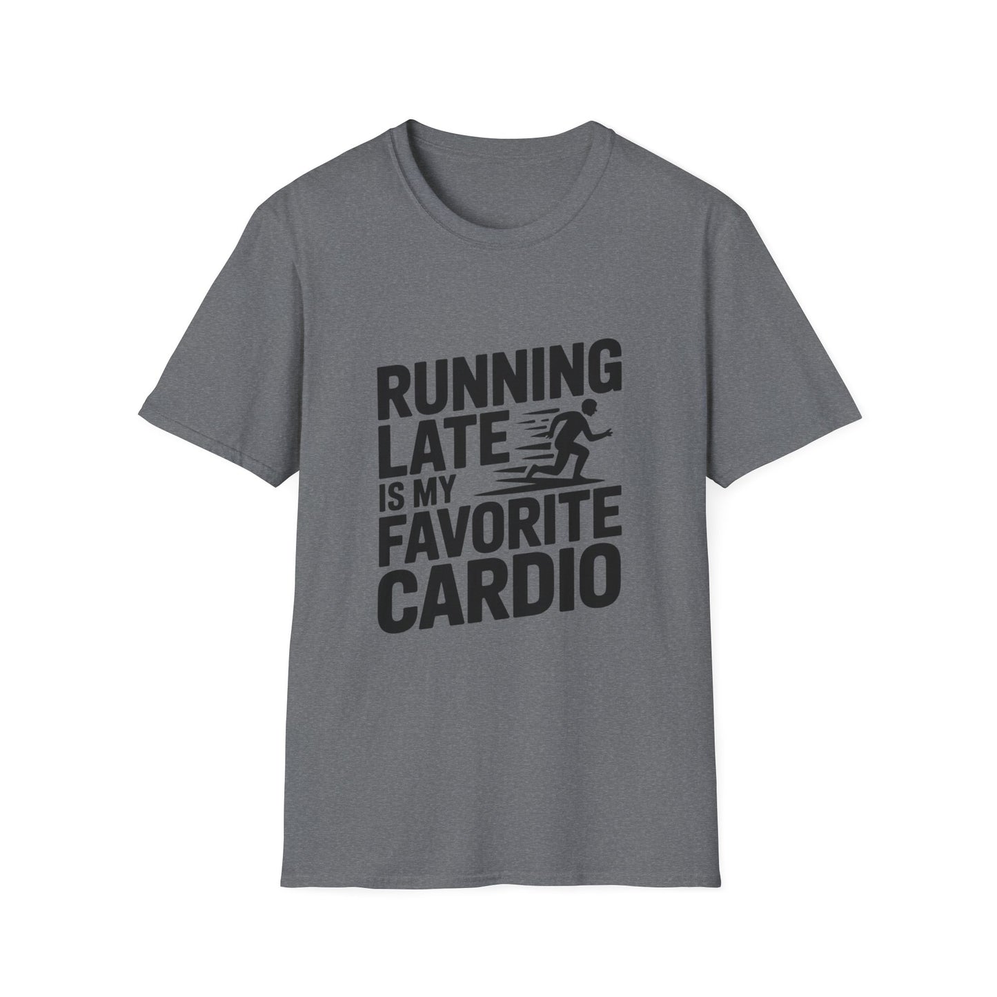 Running Late Tee – Fashionably Frazzled, Always Fast
