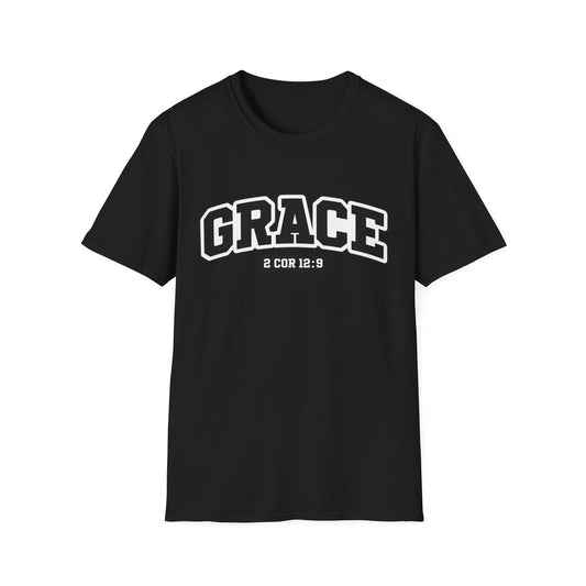 GRACE Tee – 2 Corinthians 12:9 Power Edition