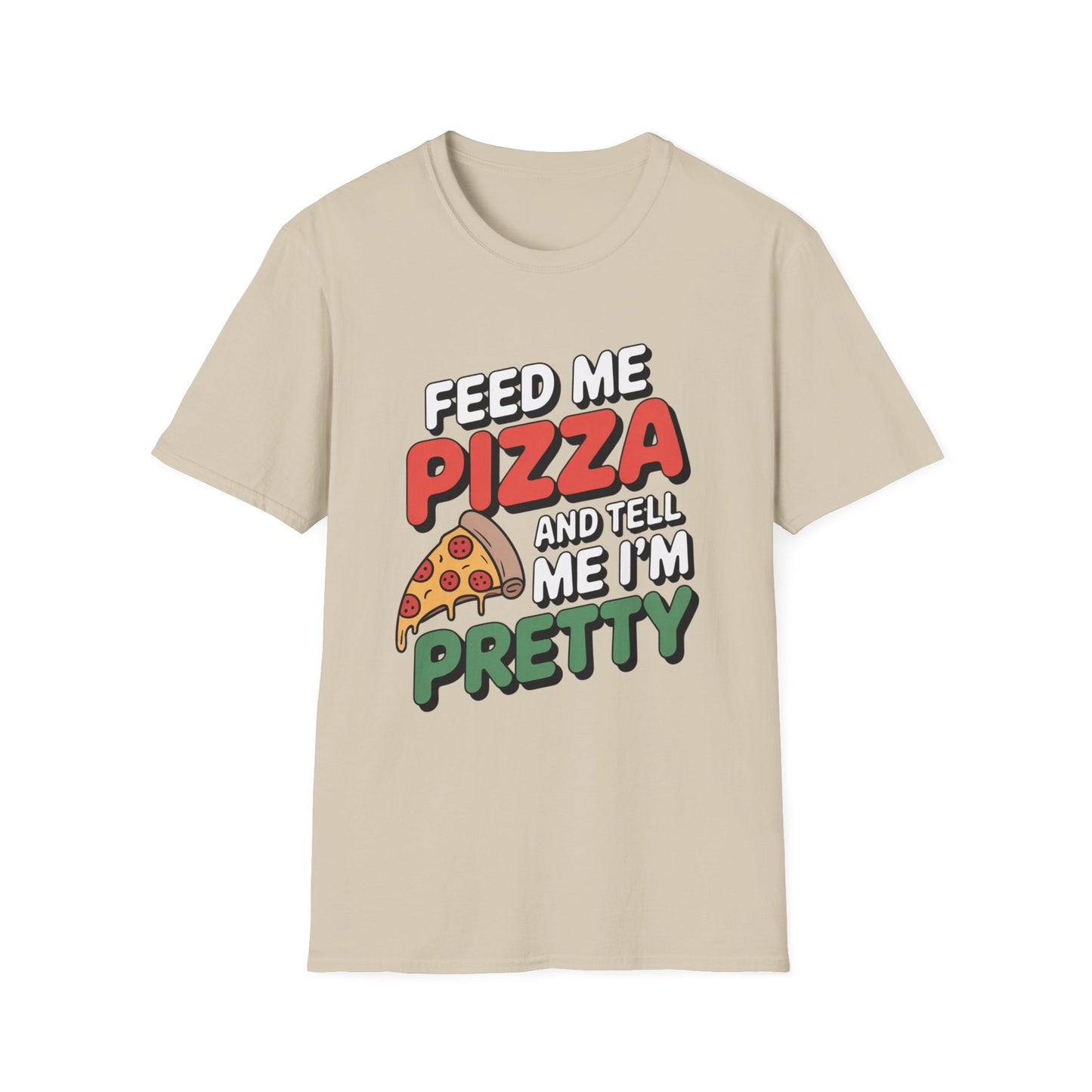 Pizza & Pretty Tee – Love Me Like You Love Extra Cheese