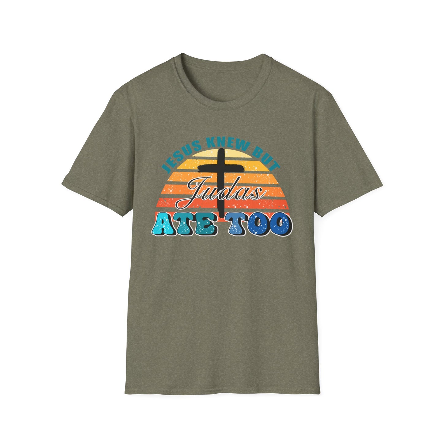 Jesus Knew But Judas Ate Too Tee – Grace at the Table Edition