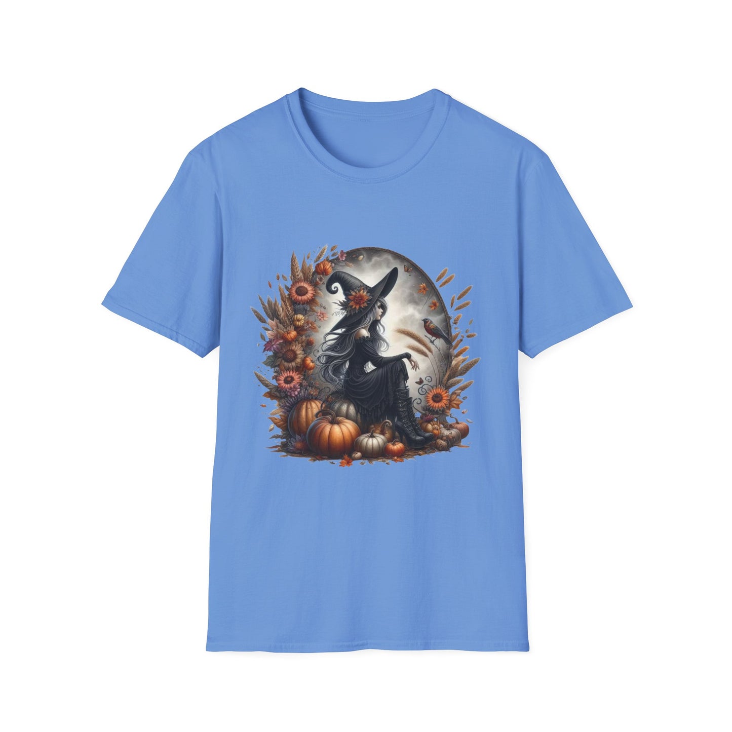 Witching Season Halloween T-Shirt, Enchanting Witch Tee, Witching Grace Costume Shirt, Halloween Party Top, Woman Witch Power