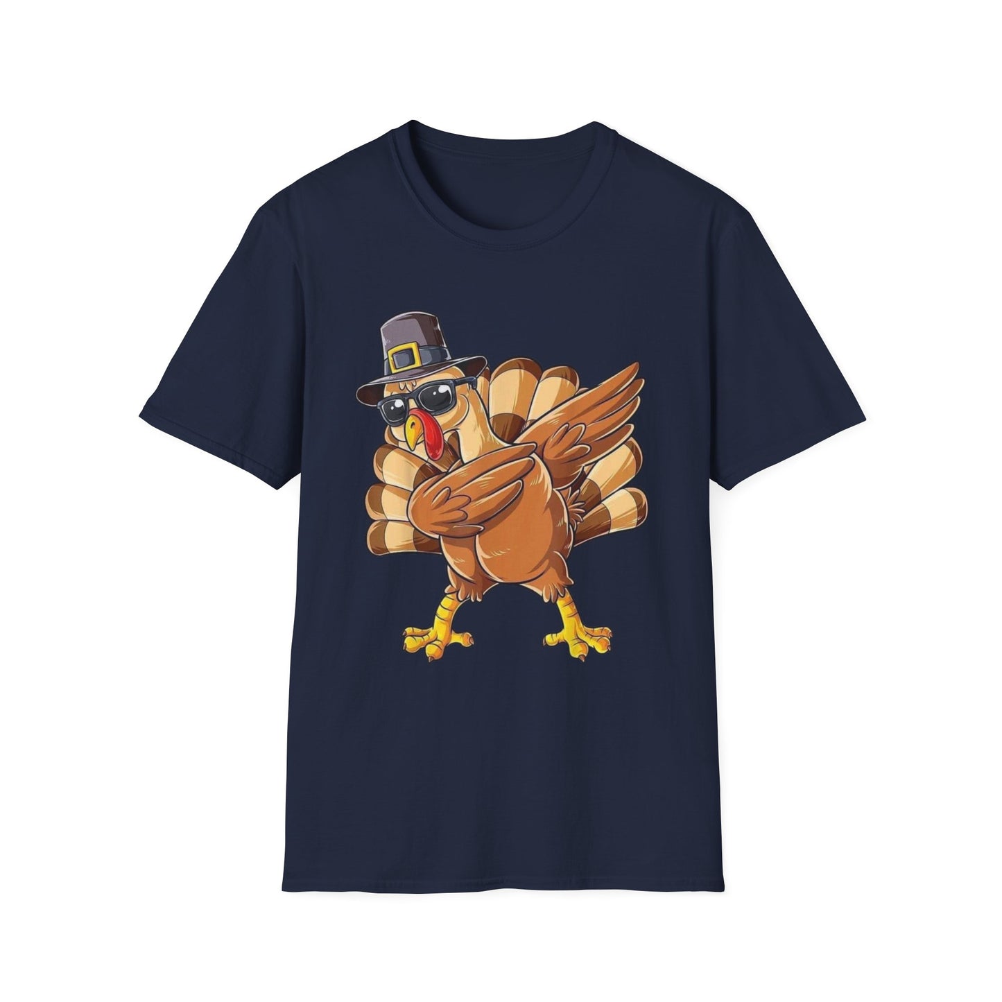 Cool Turkey – Pilgrim Hat & Sunglasses Edition Short Sleeve Tee