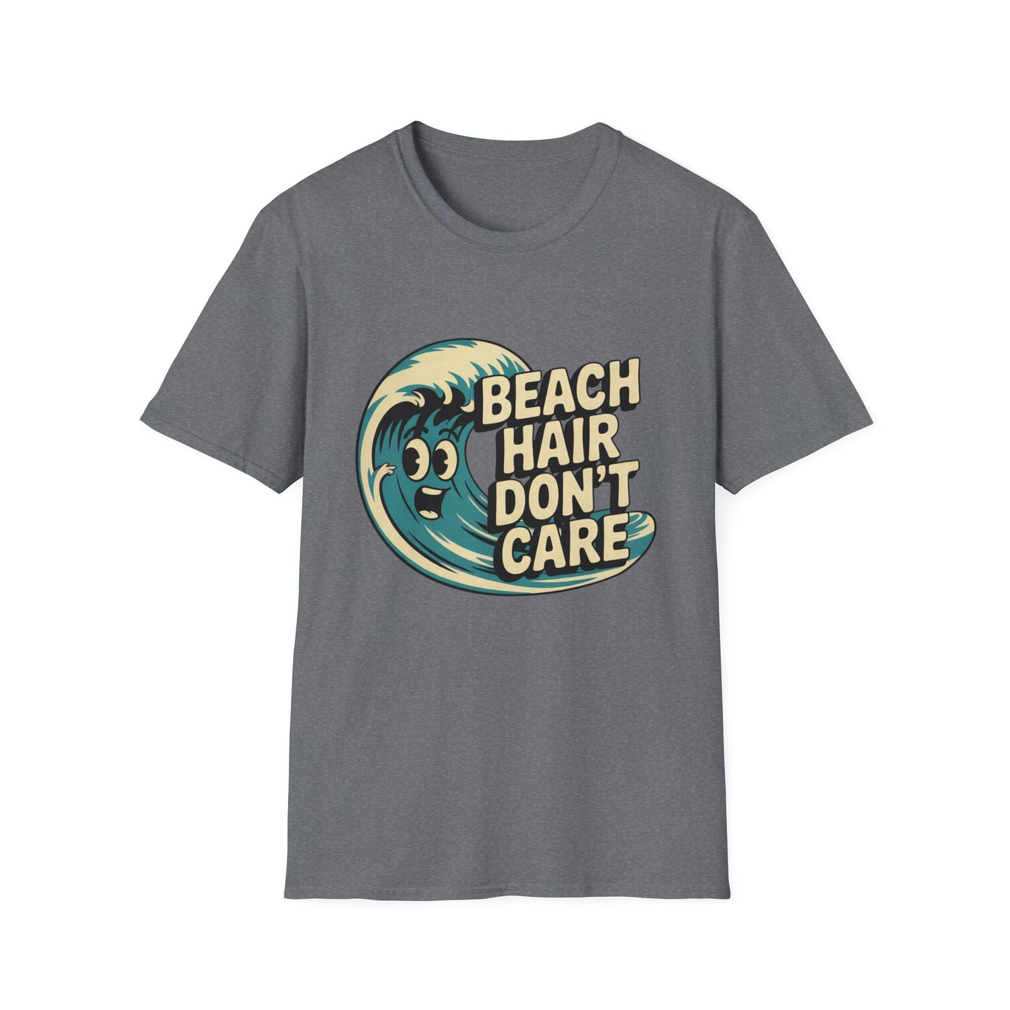 Beach Hair Tee – Messy, Majestic, and Totally Unbothered