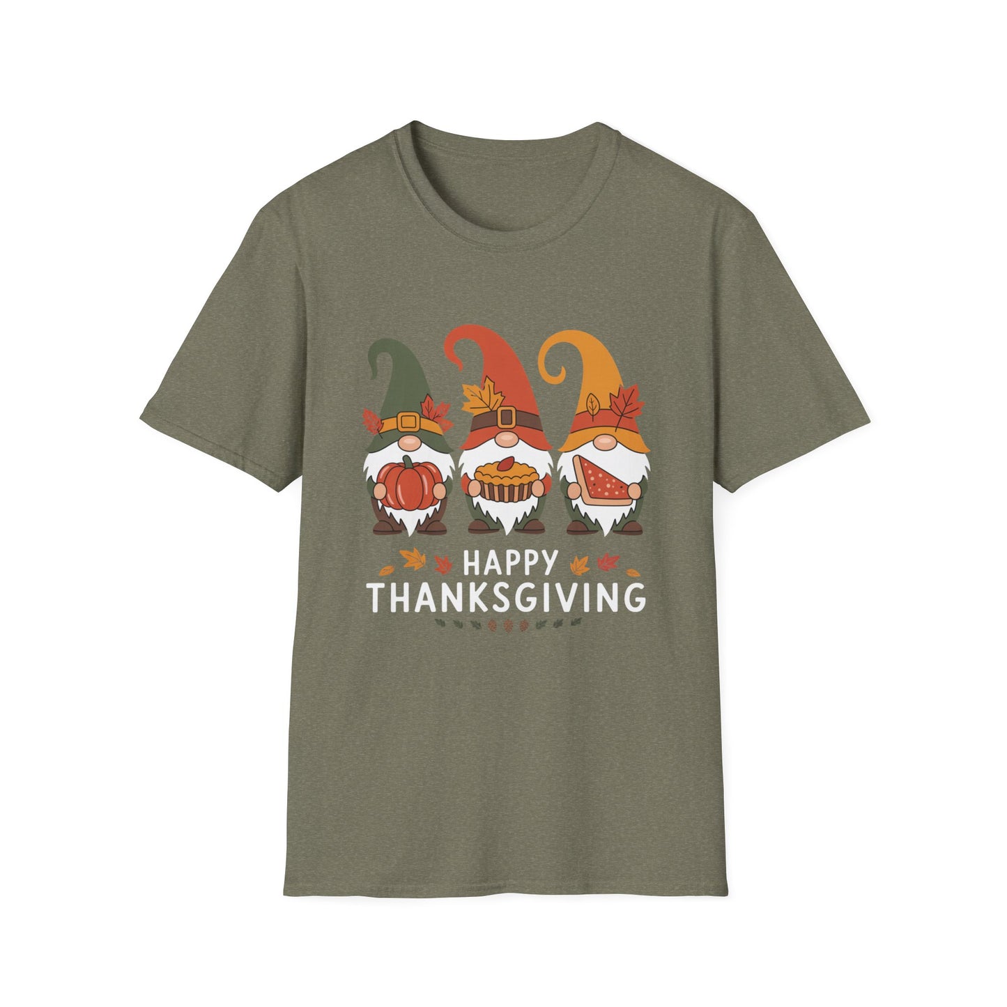 Happy Thanksgiving – Gnome Trio Edition Short Sleeve Tee