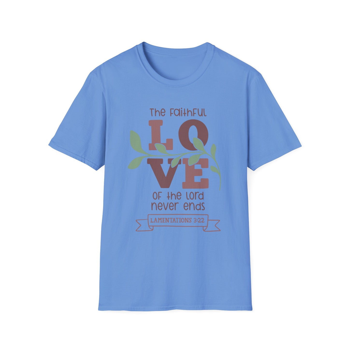 Faithful Love Tee – Lamentations 3:22 Vine Edition