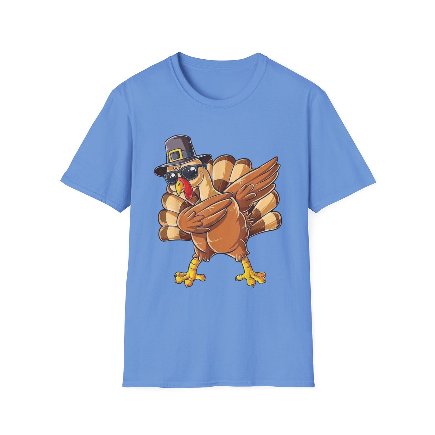 Cool Turkey – Pilgrim Hat & Sunglasses Edition Short Sleeve Tee