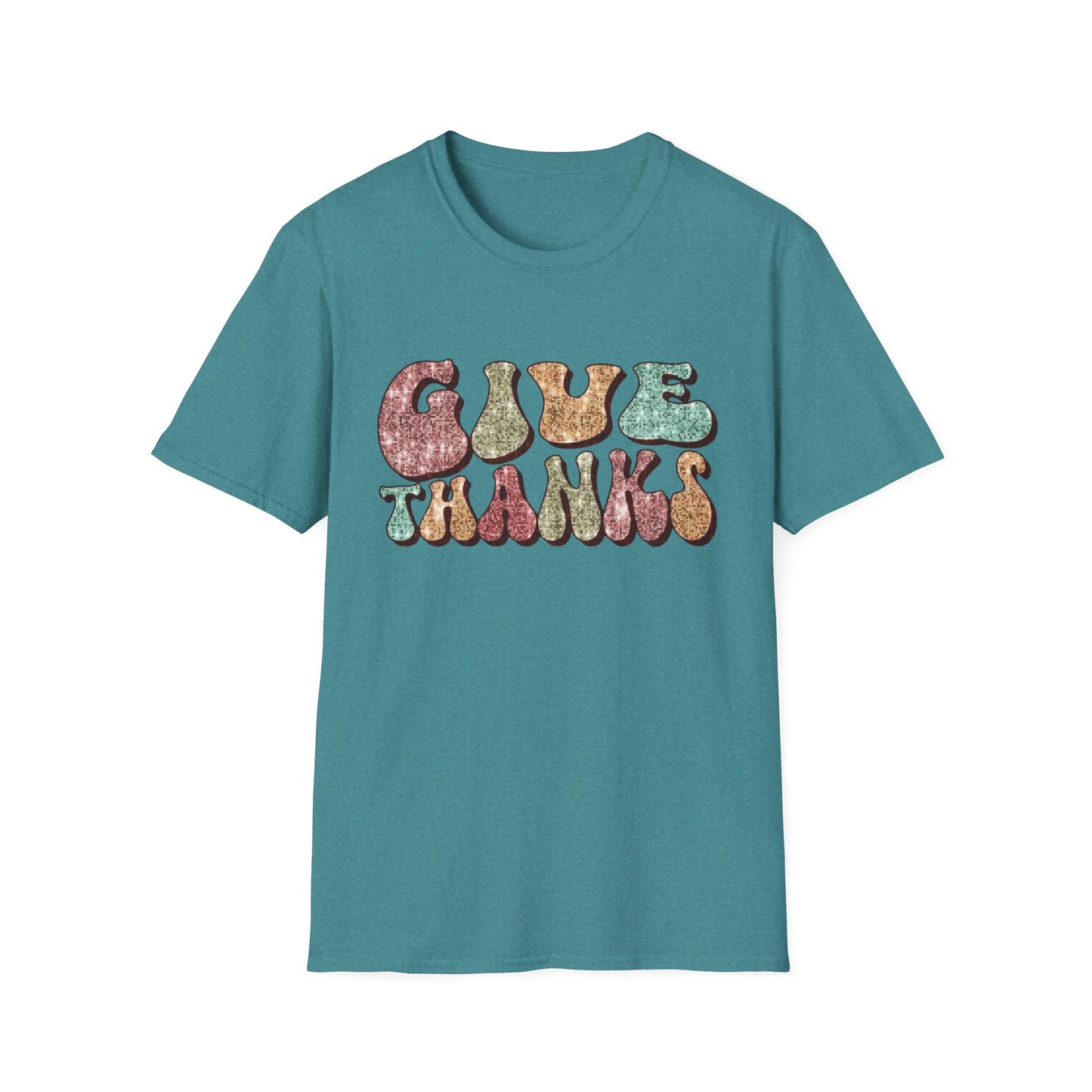 GIVE THANKS – Retro Edition Short Sleeve Tee