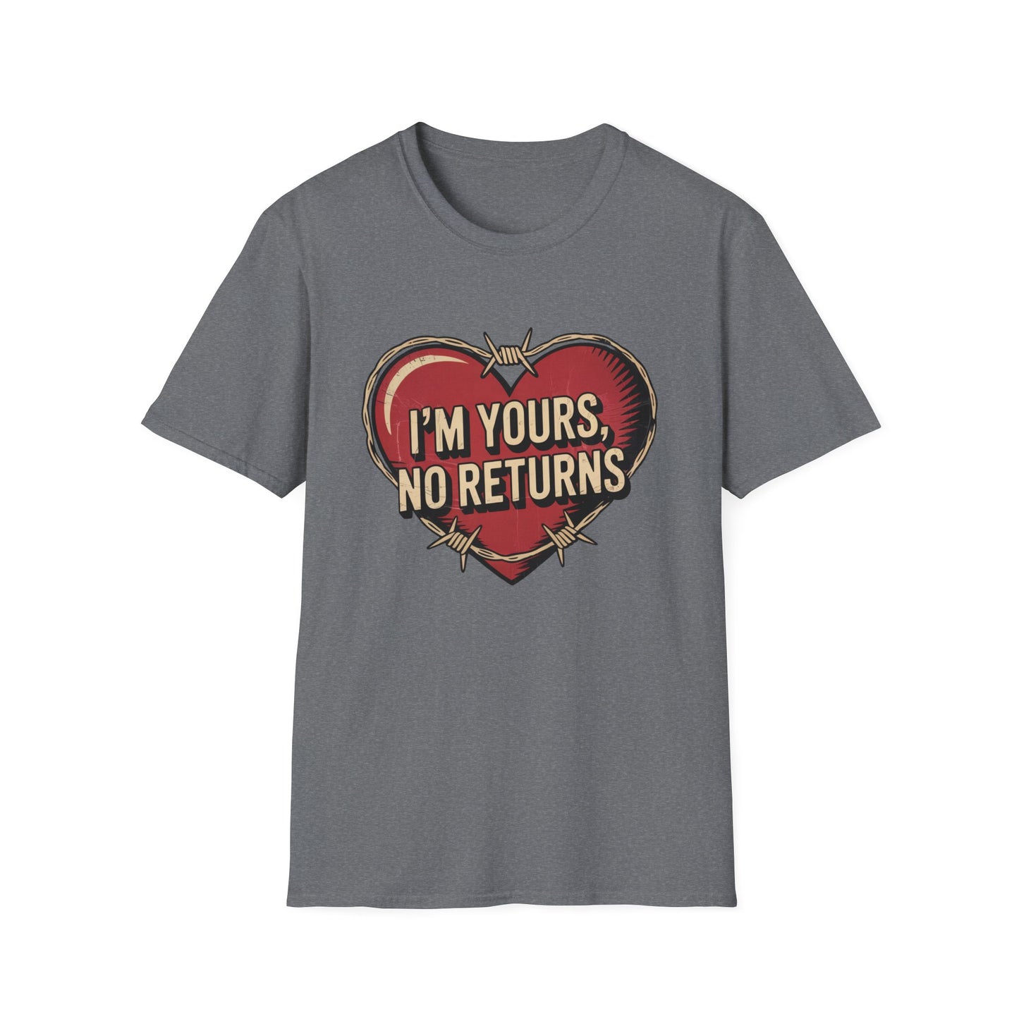 Heart No Returns Tee – Love Locked, Warranty Void