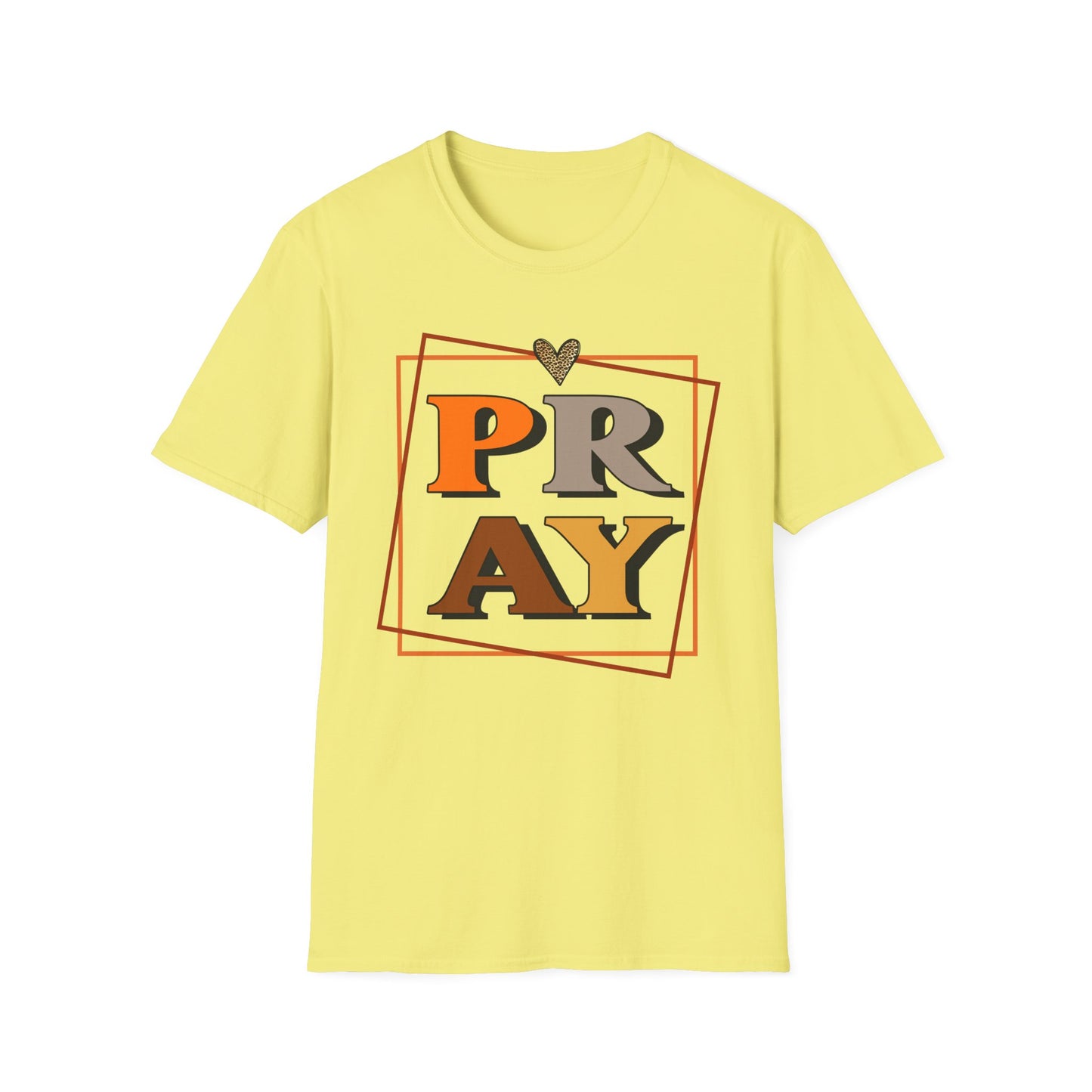 PRAY Tee – Leopard Heart Edition