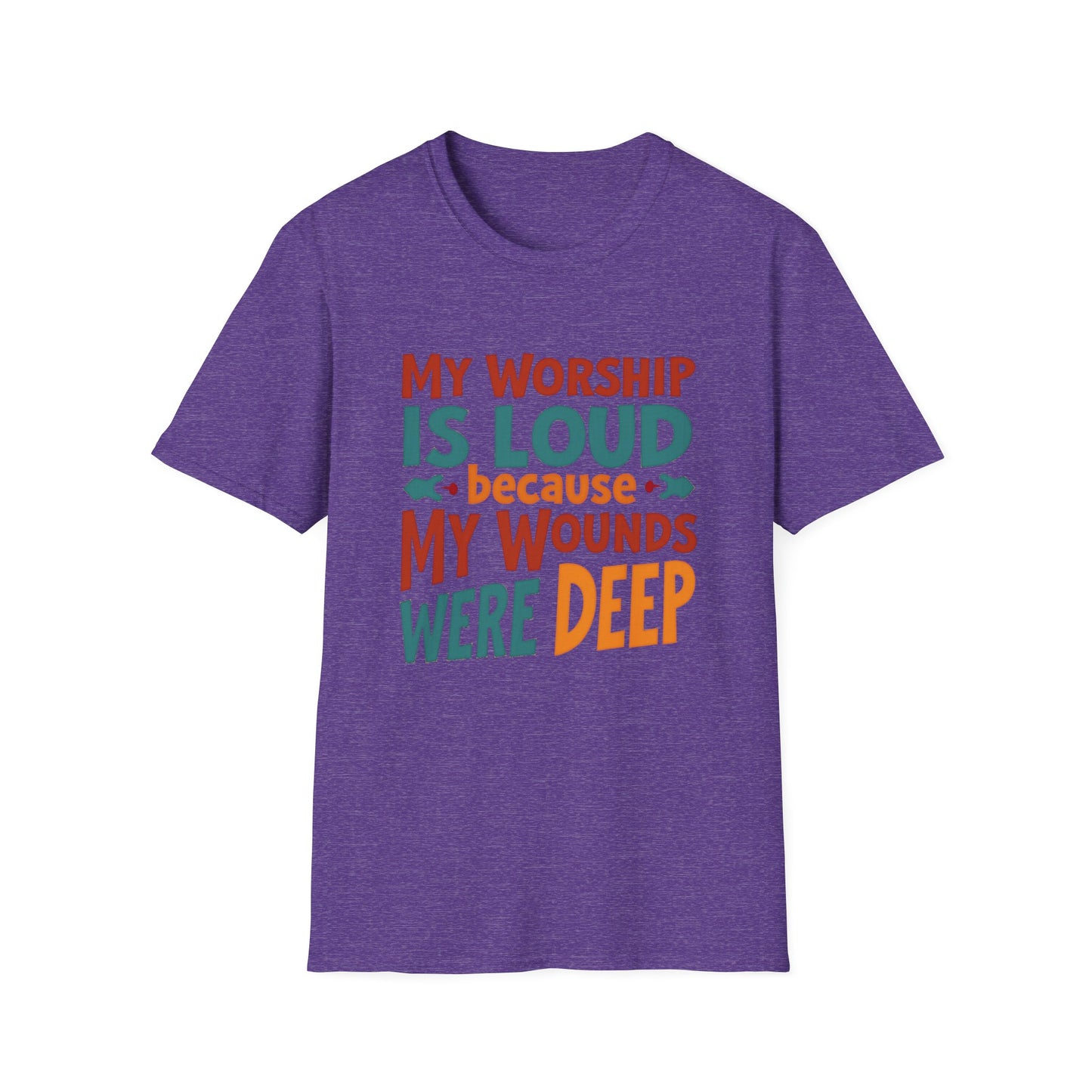 Loud Worship, Deep Wounds Tee – Testimony Edition