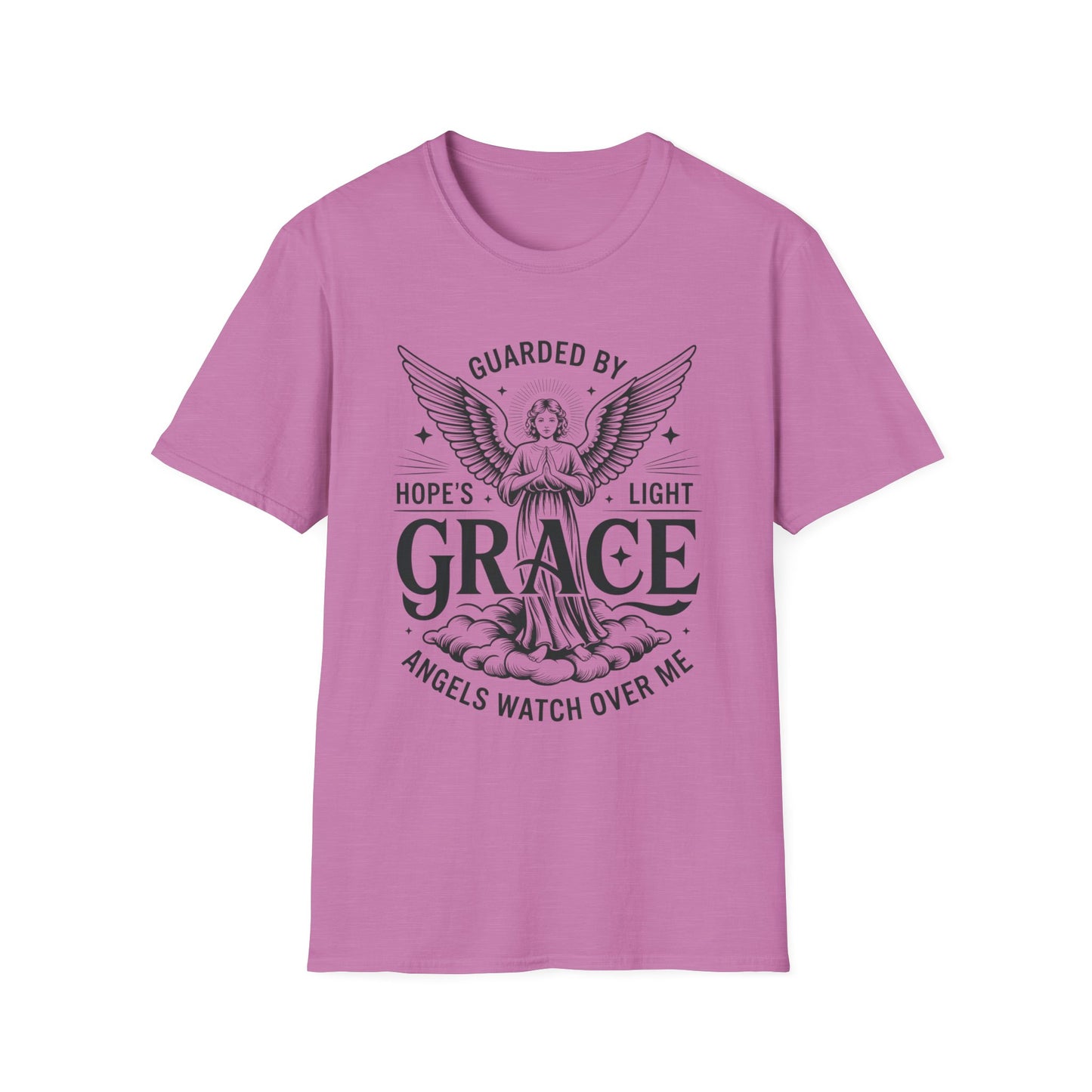 Guarded by Grace – Angel Prayer Tee with Hope & Light